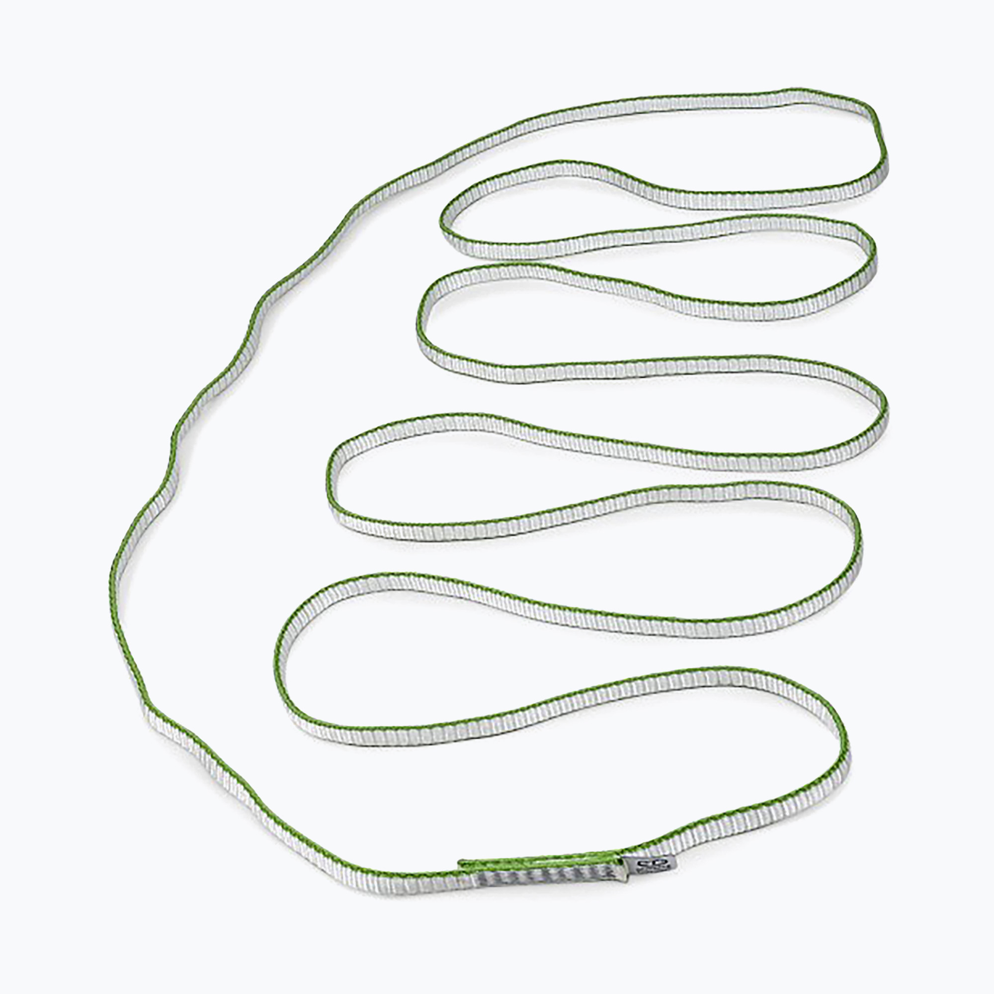 Climbing Technology Looper Dy 180 cm white/green climbing loop (180 cm)