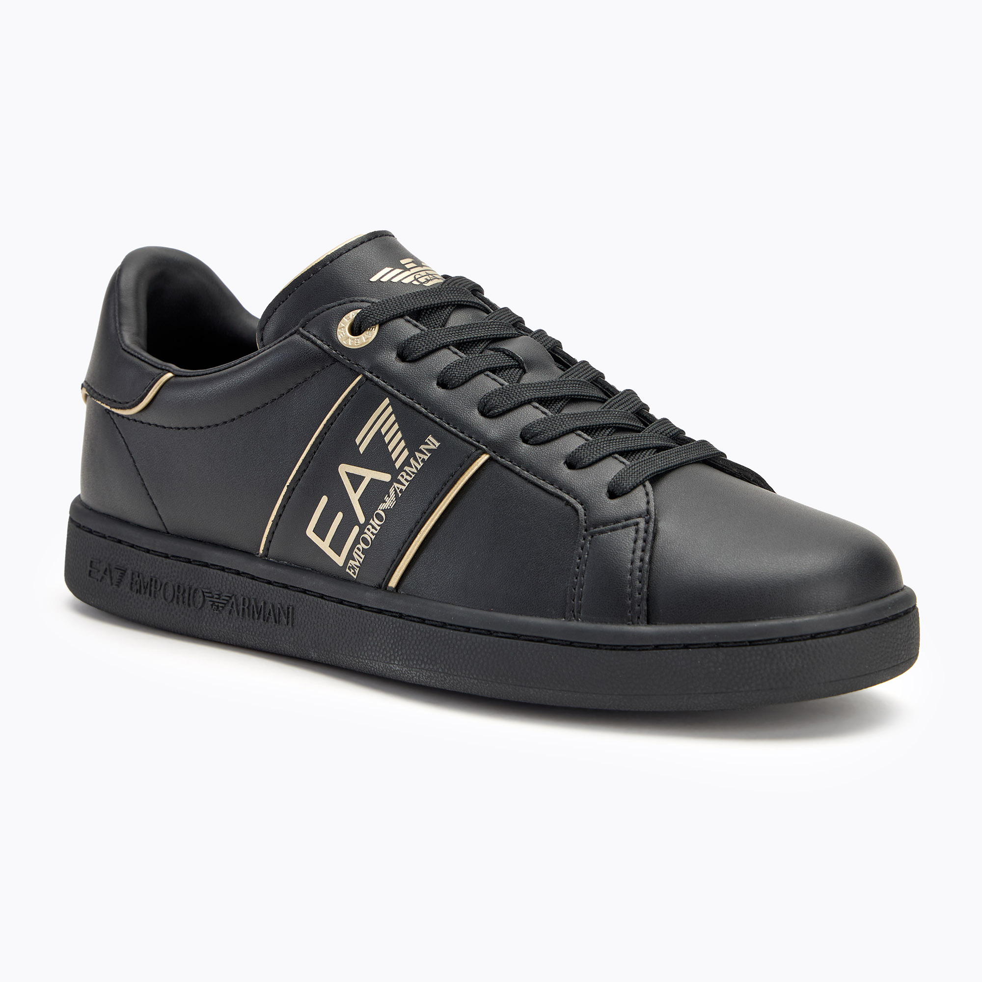 Buty EA7 Emporio Armani Classic Logo triple black/ gold 