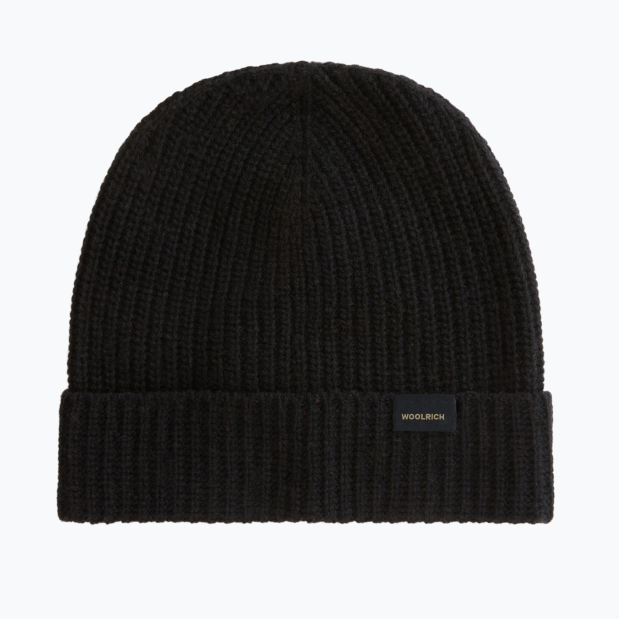 Czapka zimowa męska Woolrich Knitted Ribbed Beanie black 