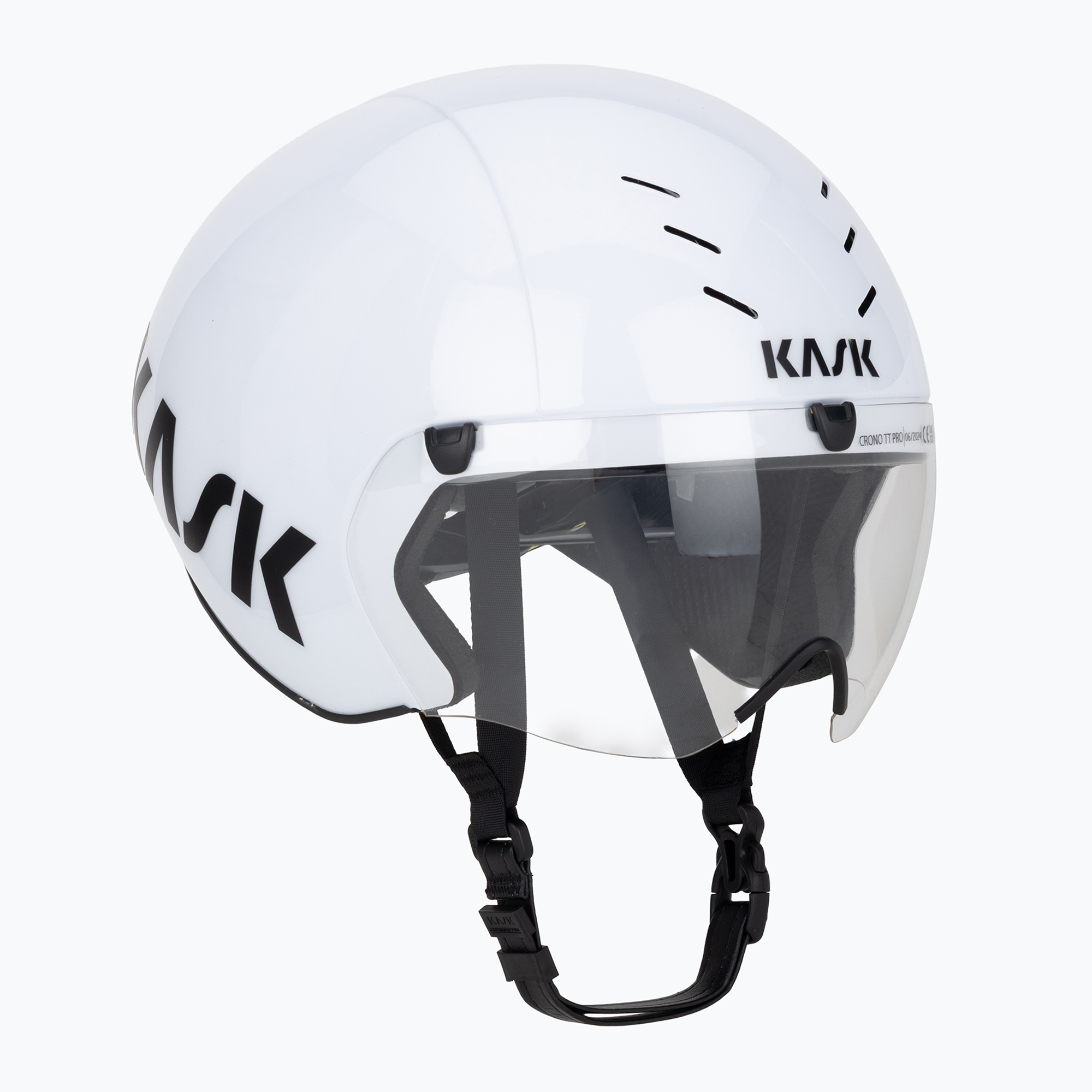 Велосипедна каска KASK Bambino Pro white/clear