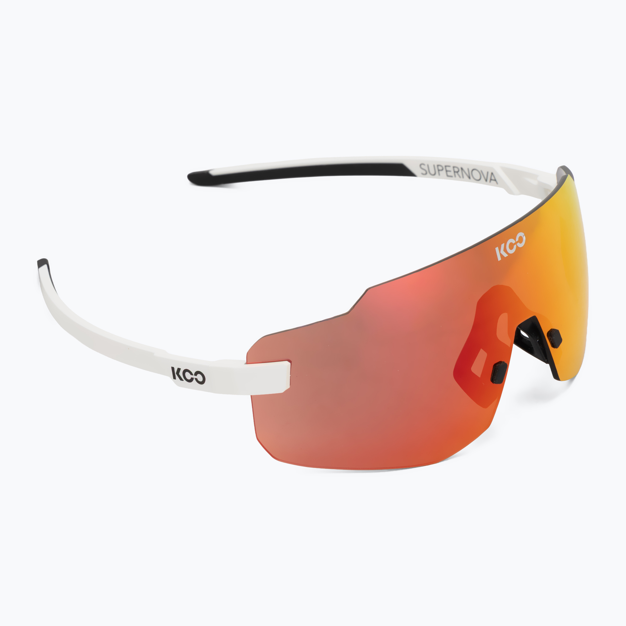 Слънчеви очила Koo Supernova white mat/red mirror