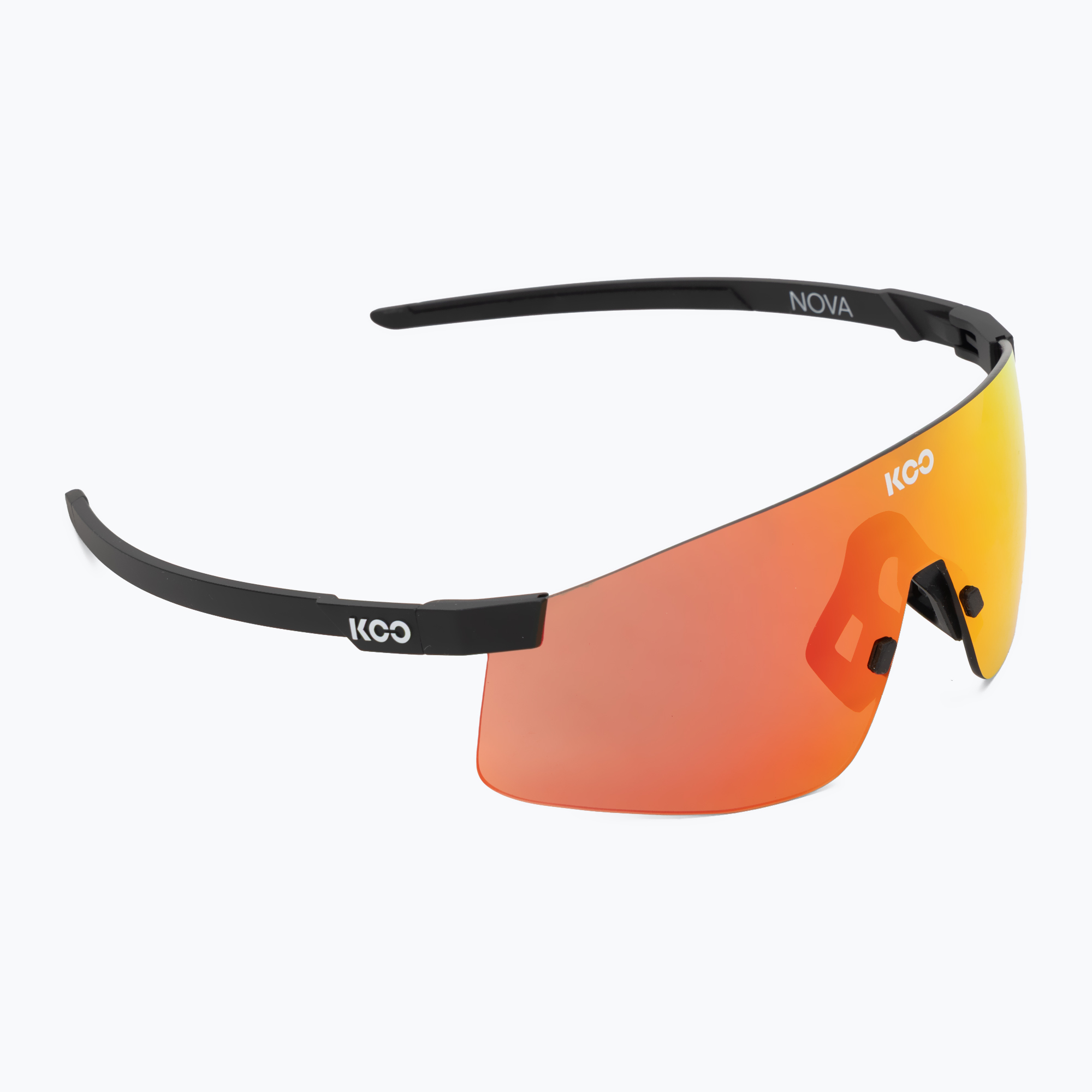 Слънчеви очила Koo Nova black matt/red mirror