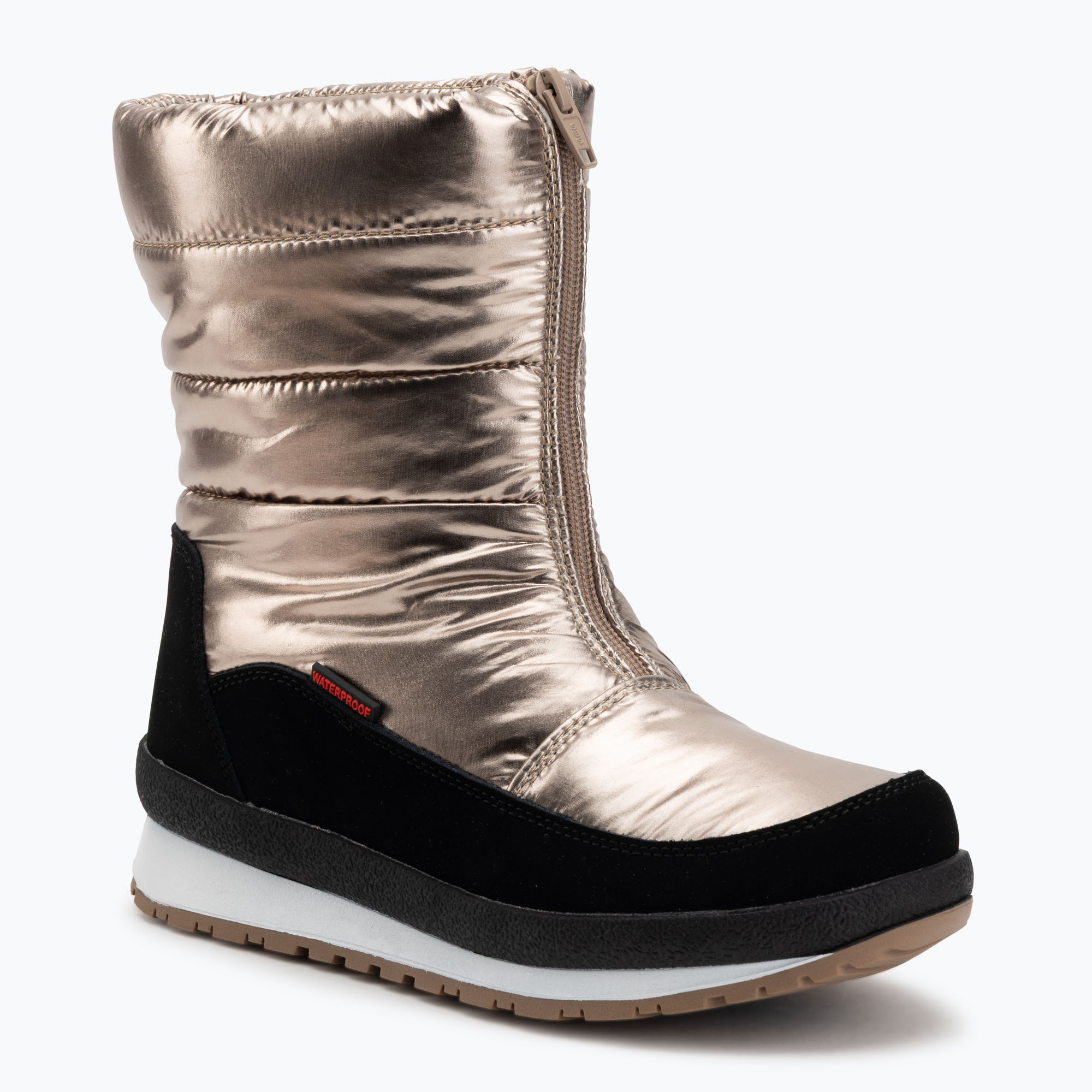 Śniegowce dziecięce CMP Rae Snowboots Wp light gold 