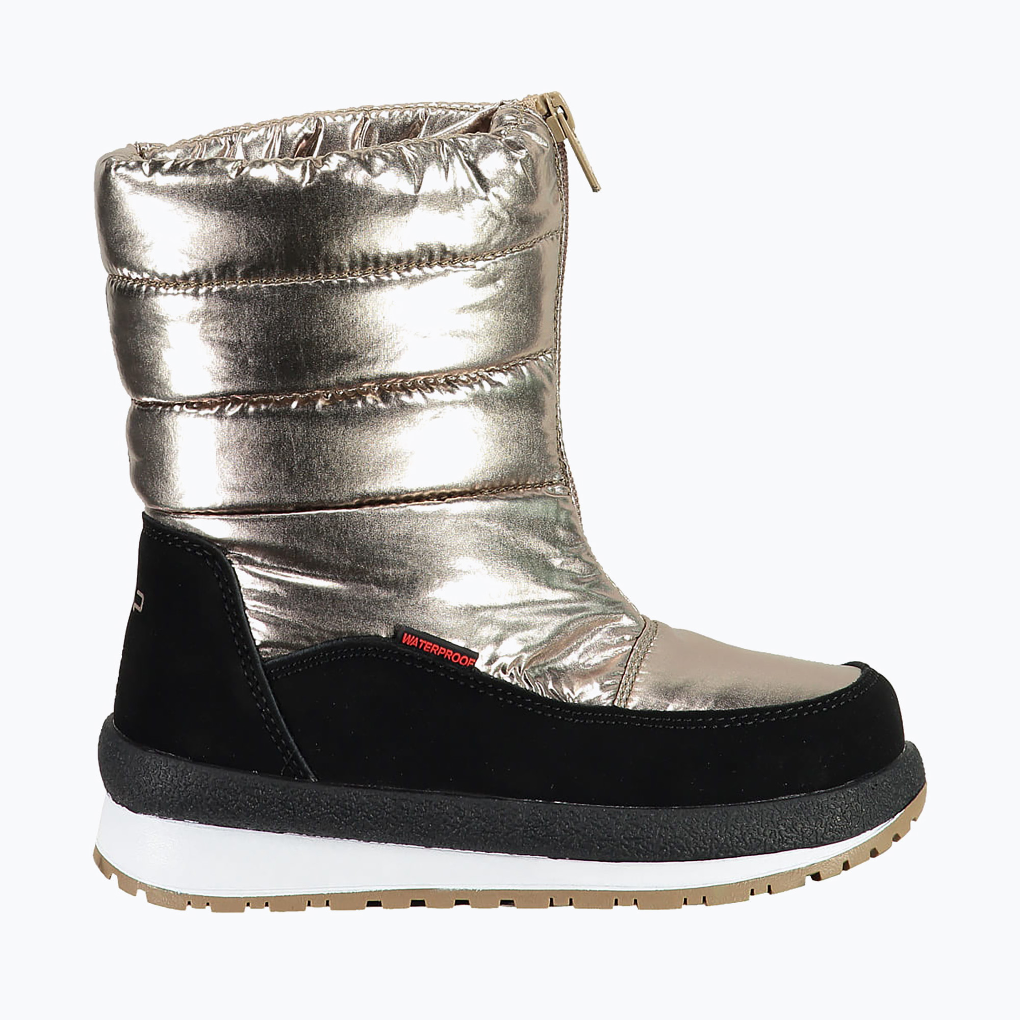 Śniegowce dziecięce CMP Rae Snowboots Wp light gold