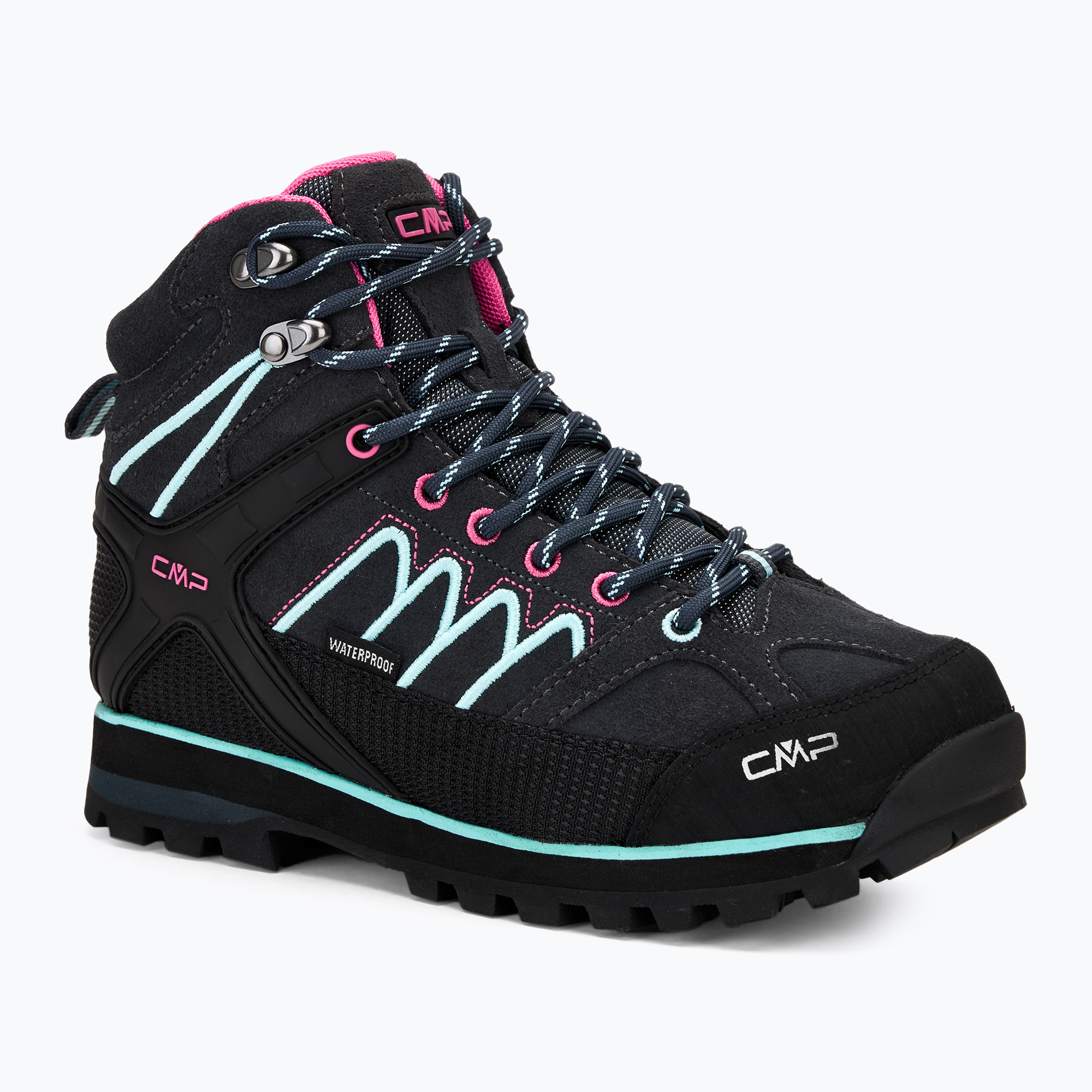 Buty trekkingowe damskie CMP Moon Mid WP antracite/acqua 