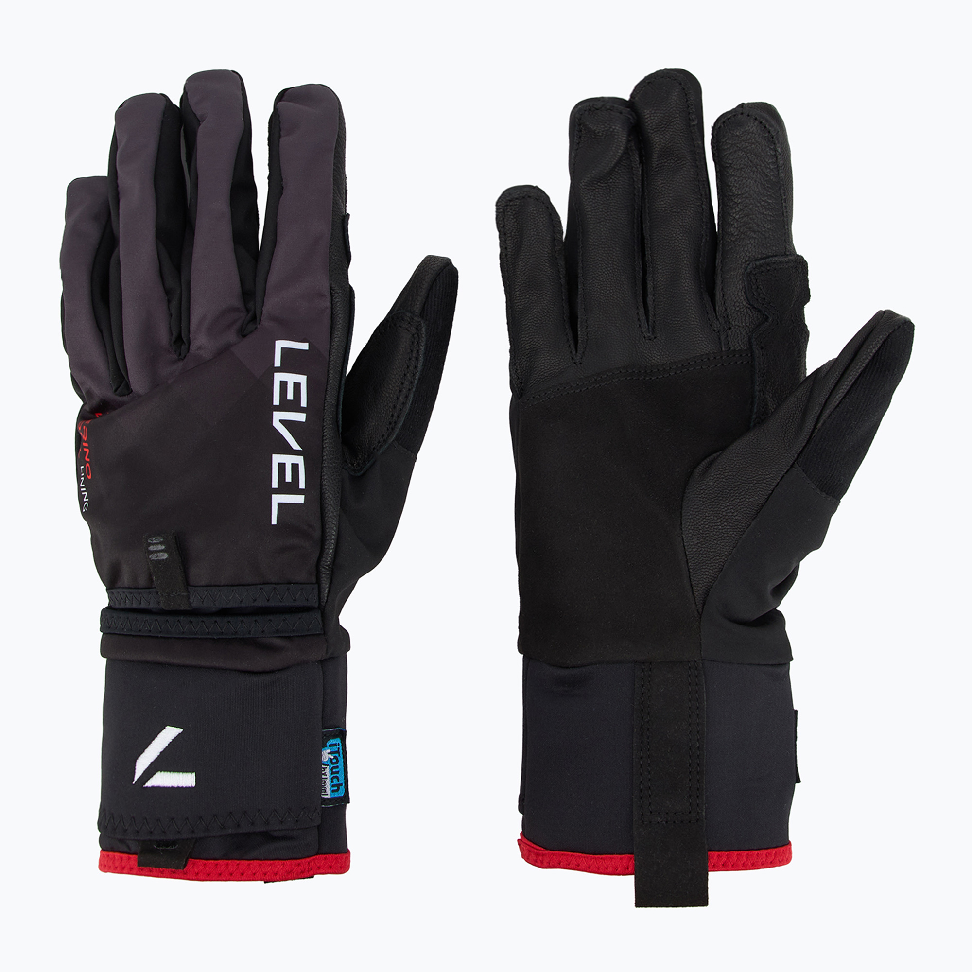 Скиорски ръкавици Level Alper Light black