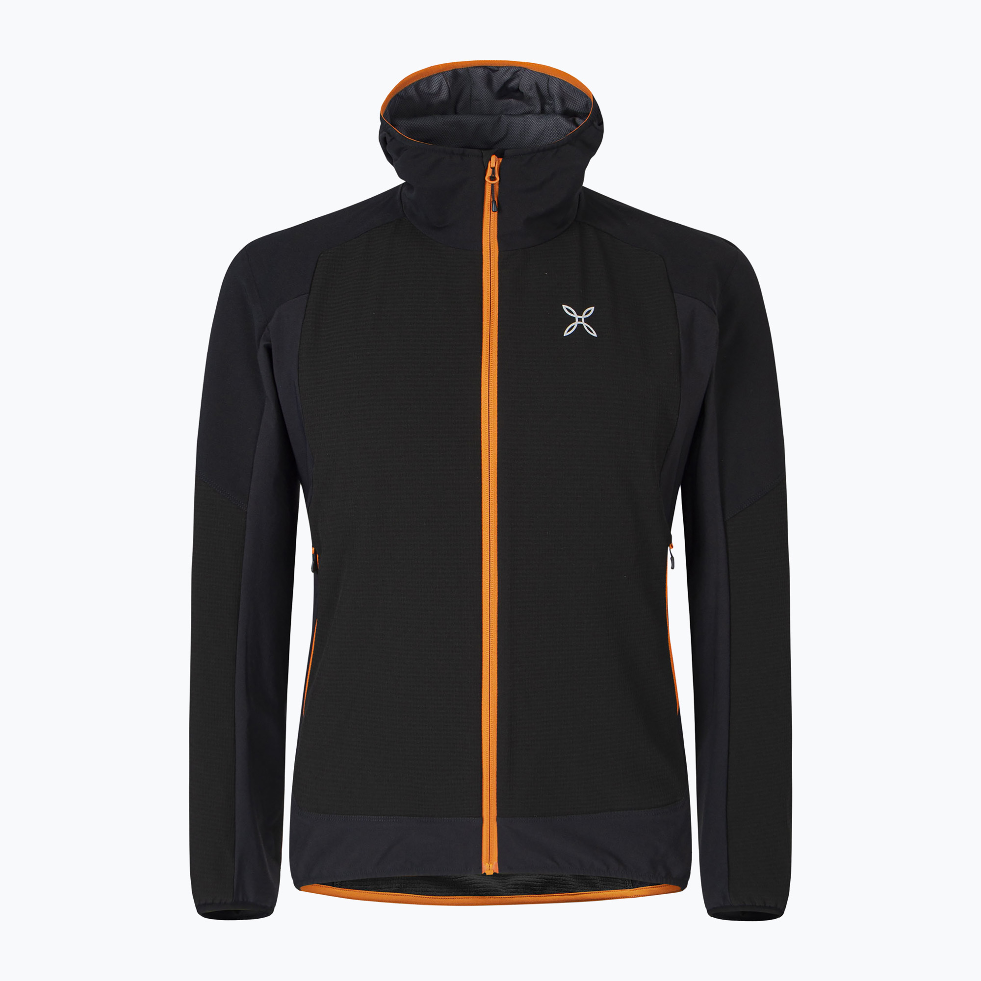 Kurtka męska Montura Premium Wind Hoody nero/mandarino 