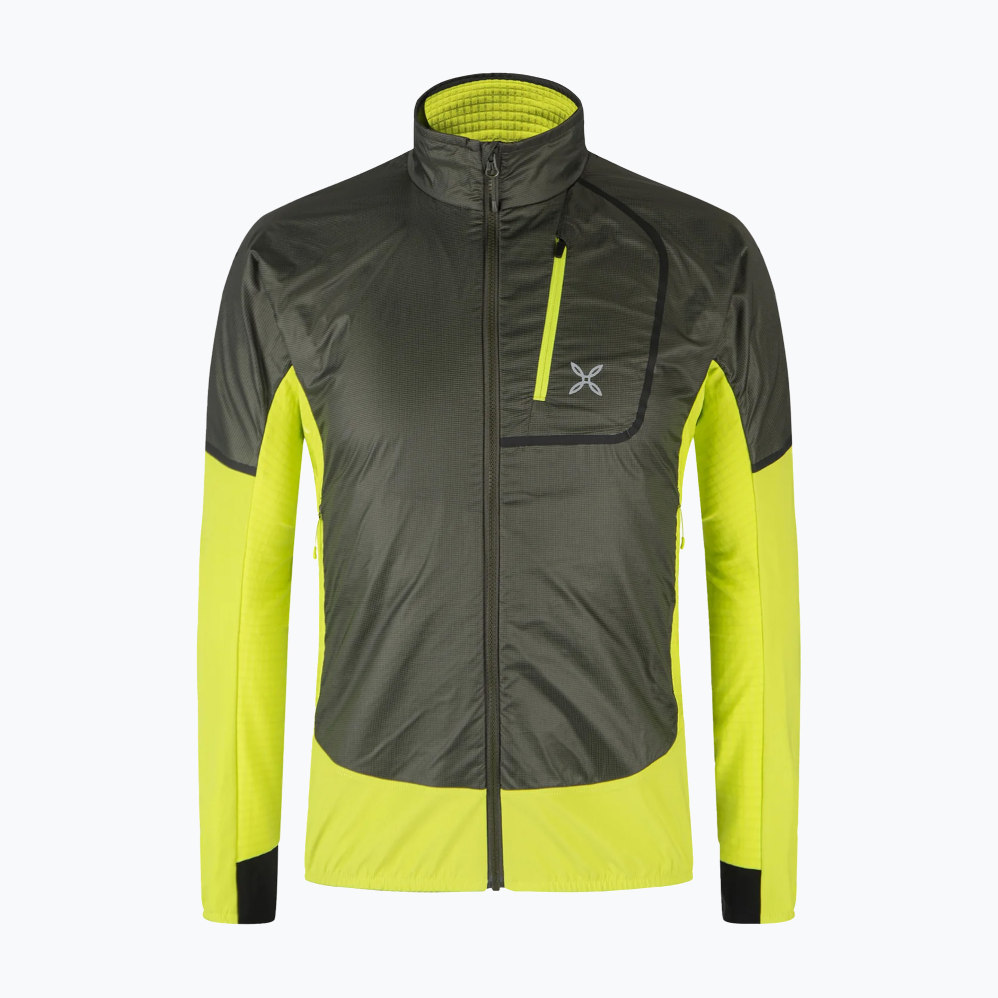 Kurtka męska Montura Insight Hybrid 2 sage green/ lime green 