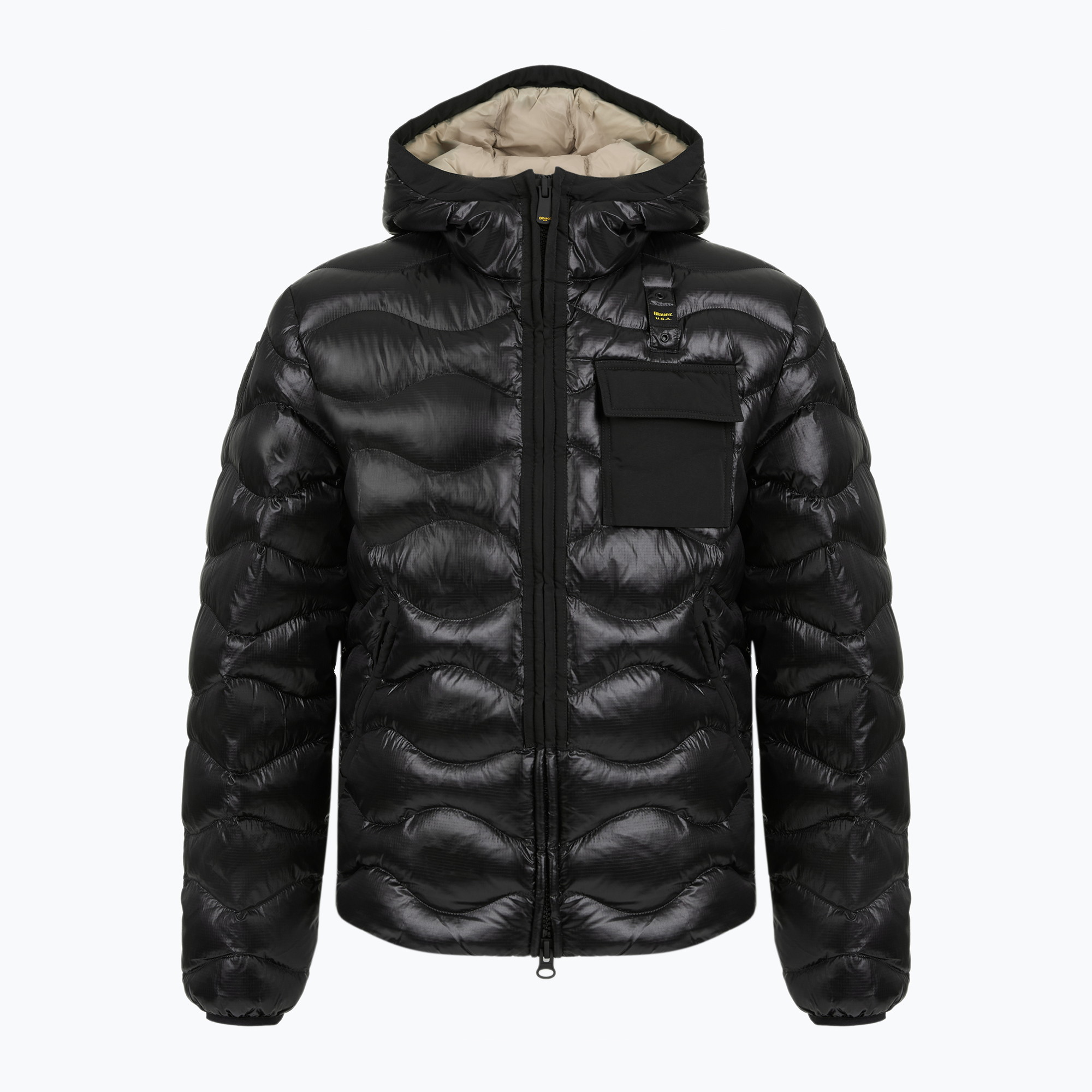 Kurtka męska Blauer USA Bryant black inside beige 