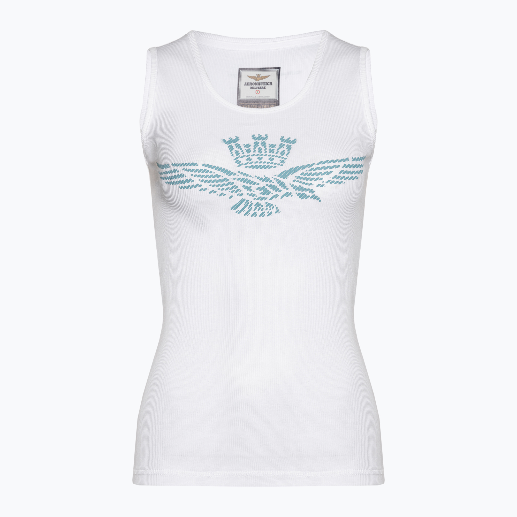 Koszulka damska Aeronautica Militare Sport optical white 