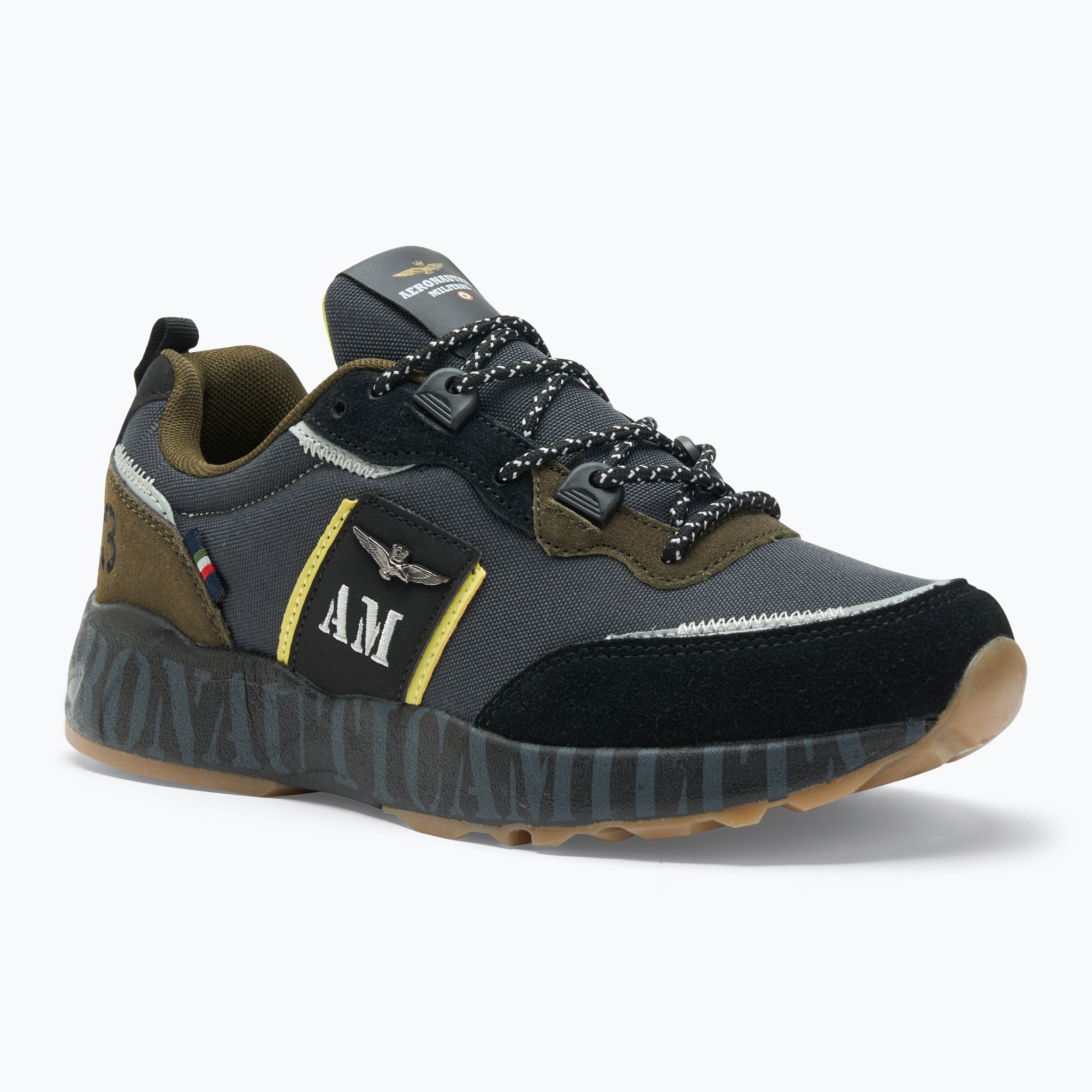Buty męskie Aeronautica Militare SC293CT3381 green/black/dark grey 