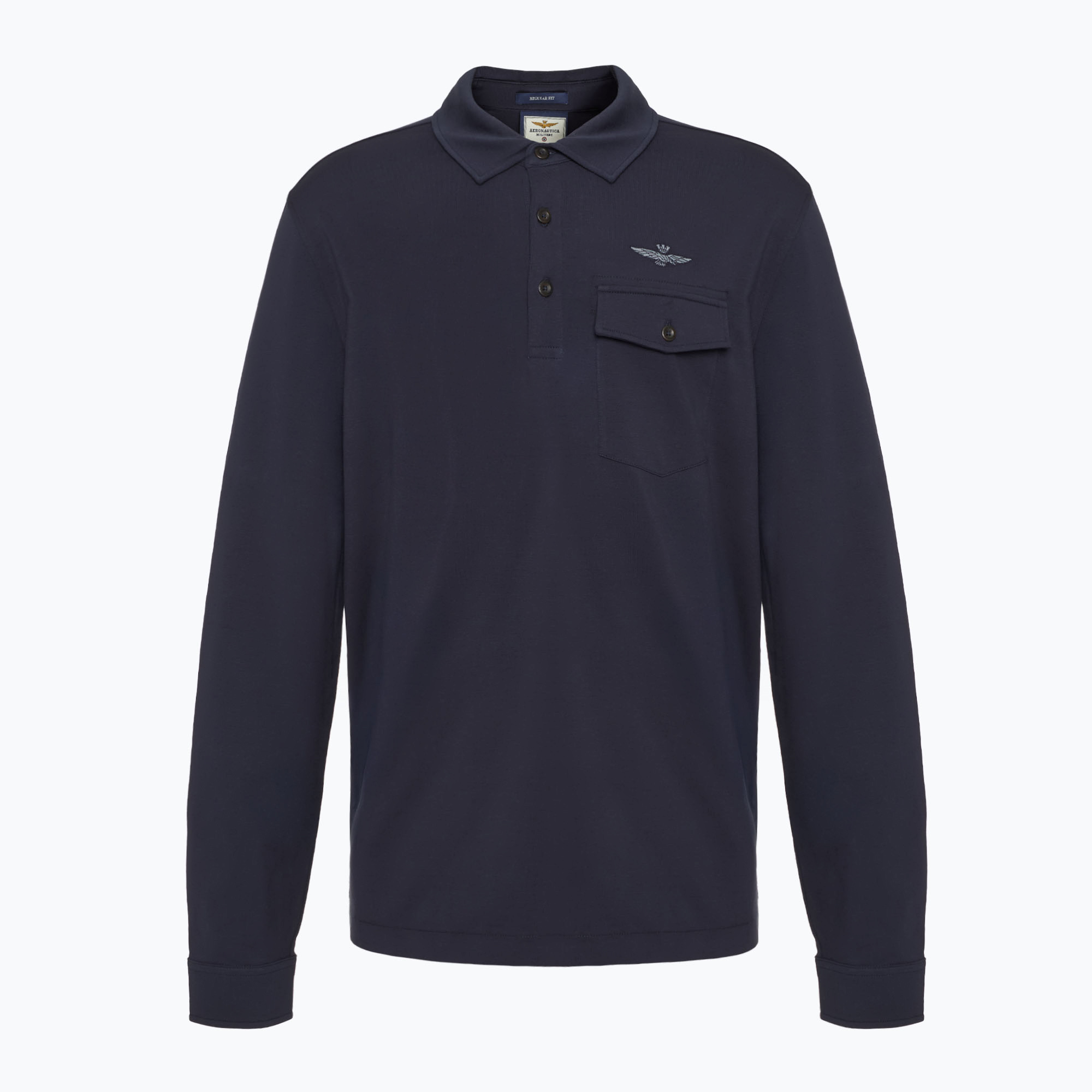 Longsleeve męski Aeronautica Militare Urban dark blue 