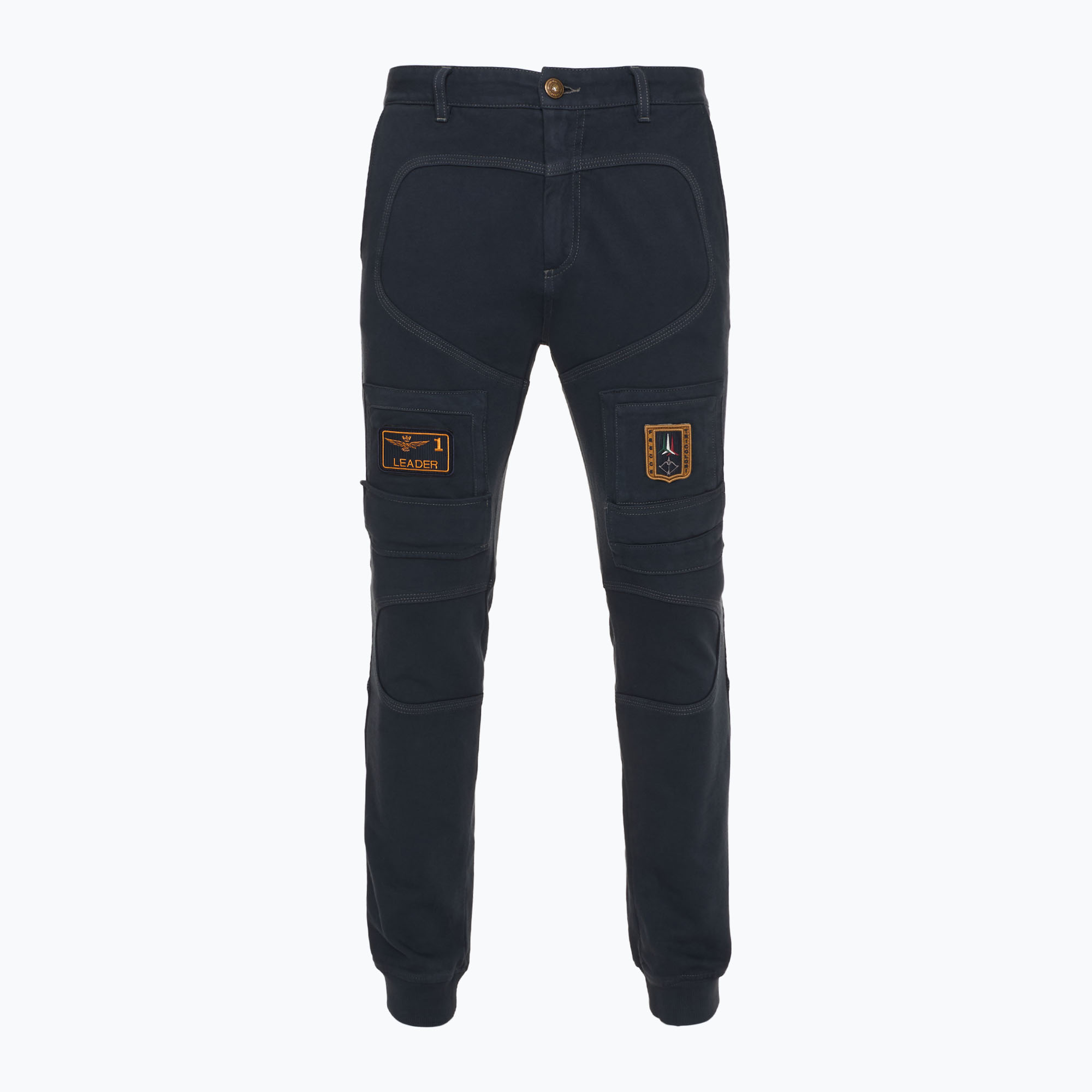 Spodnie męskie Aeronautica Militare Heritage dark blue 