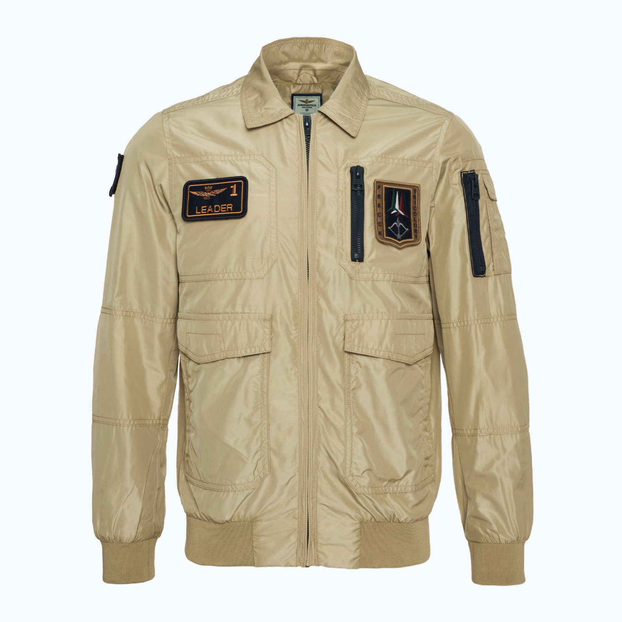 Kurtka męska Aeronautica Militare Heritage antelope beige 