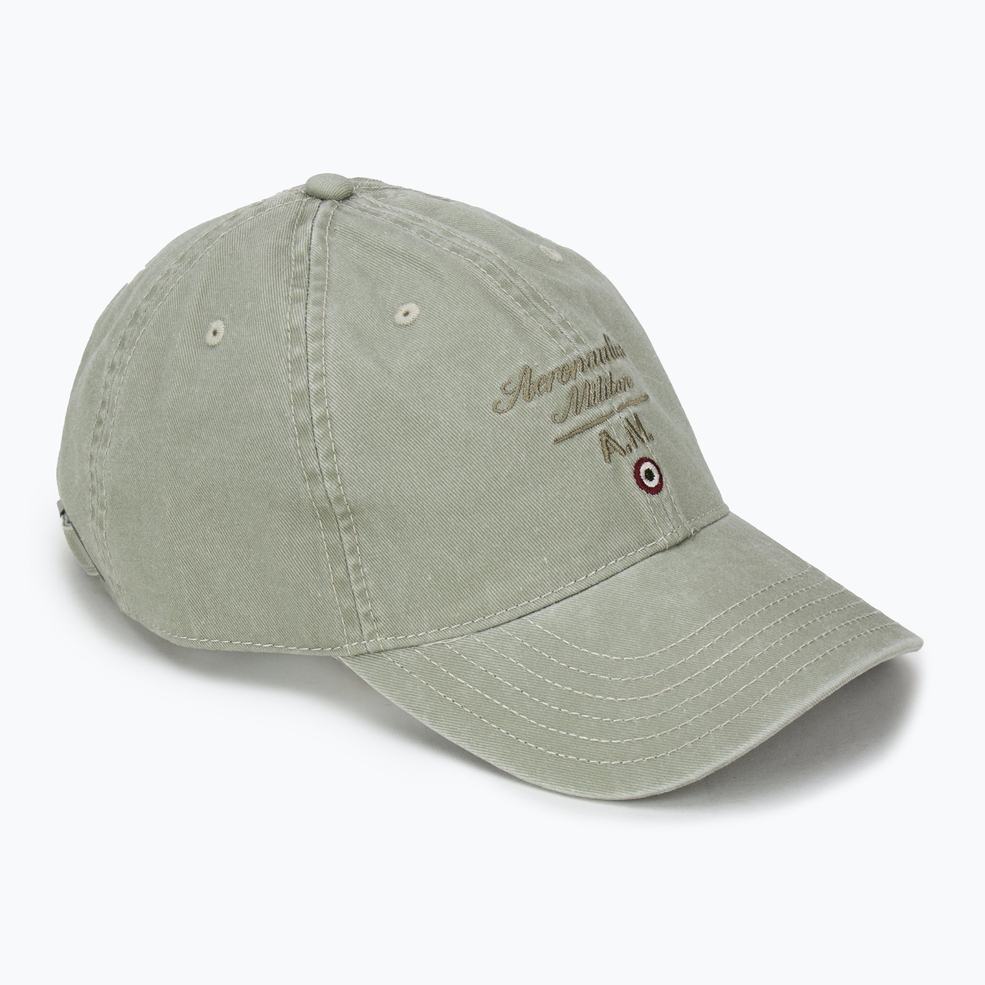Czapka z daszkiem męska Aeronautica Militare 251HA1204CT2476 stone beige washed 
