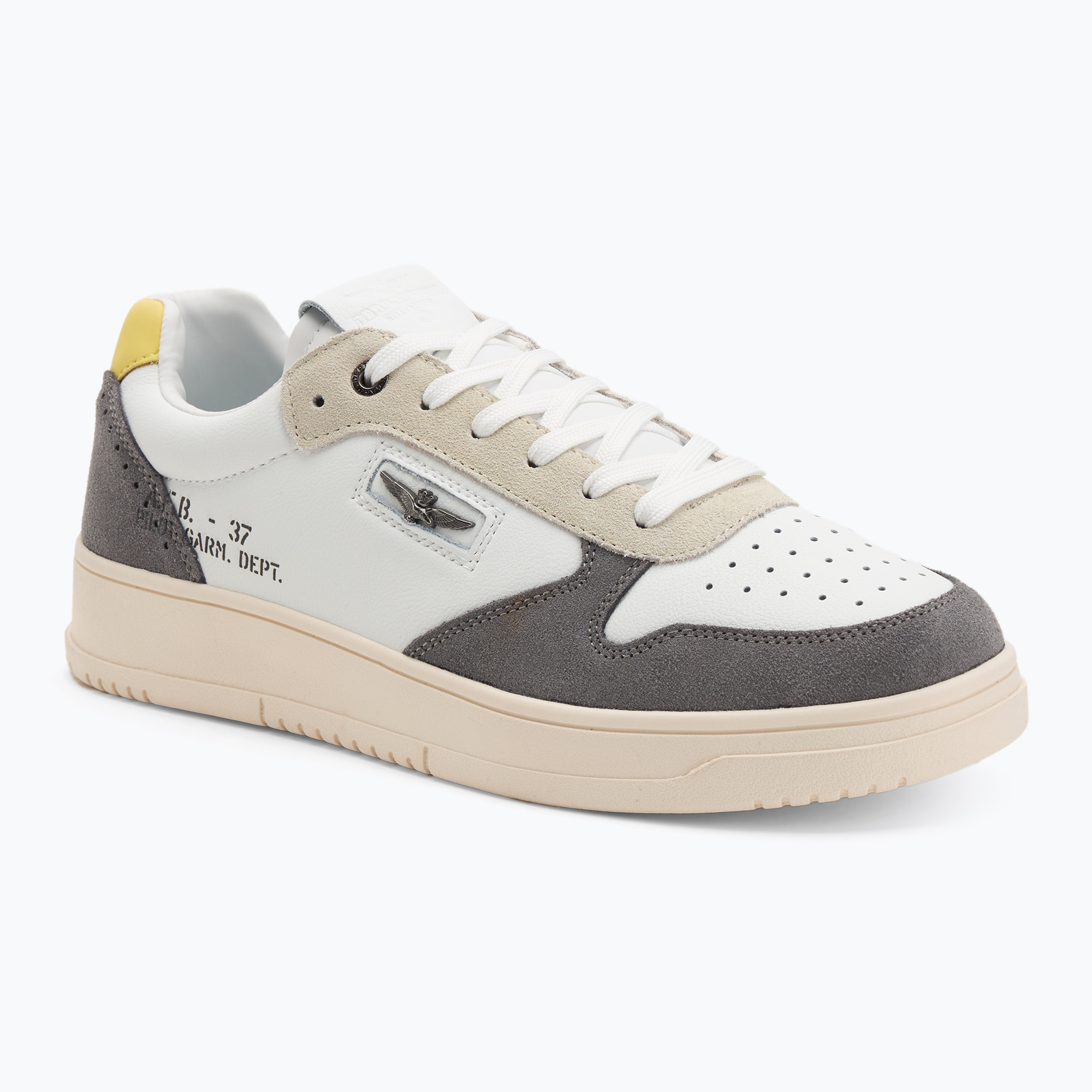 Buty męskie Aeronautica Militare 251SC235PL244 off white/grey 
