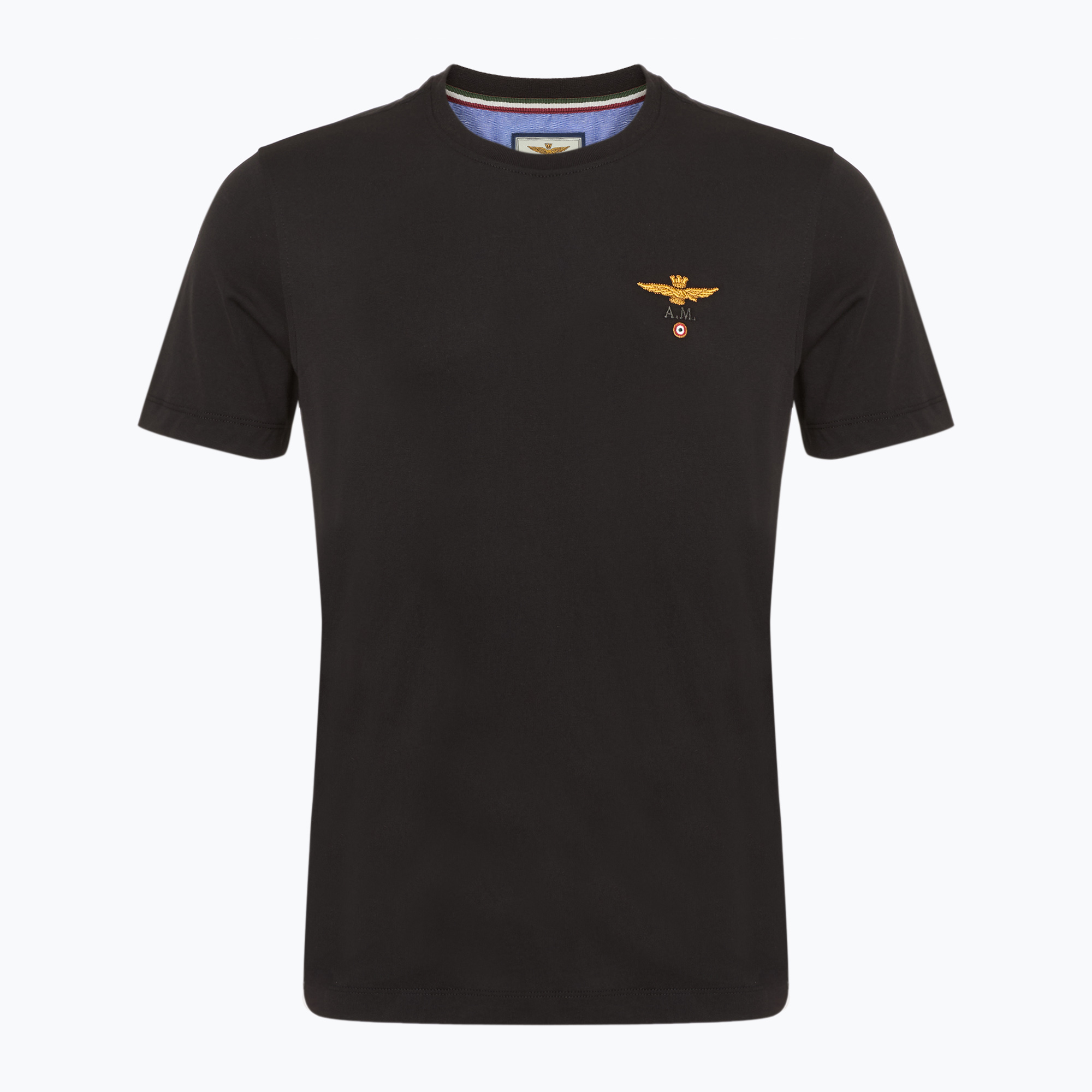 Koszulka męska Aeronautica Militare Essential jet black 