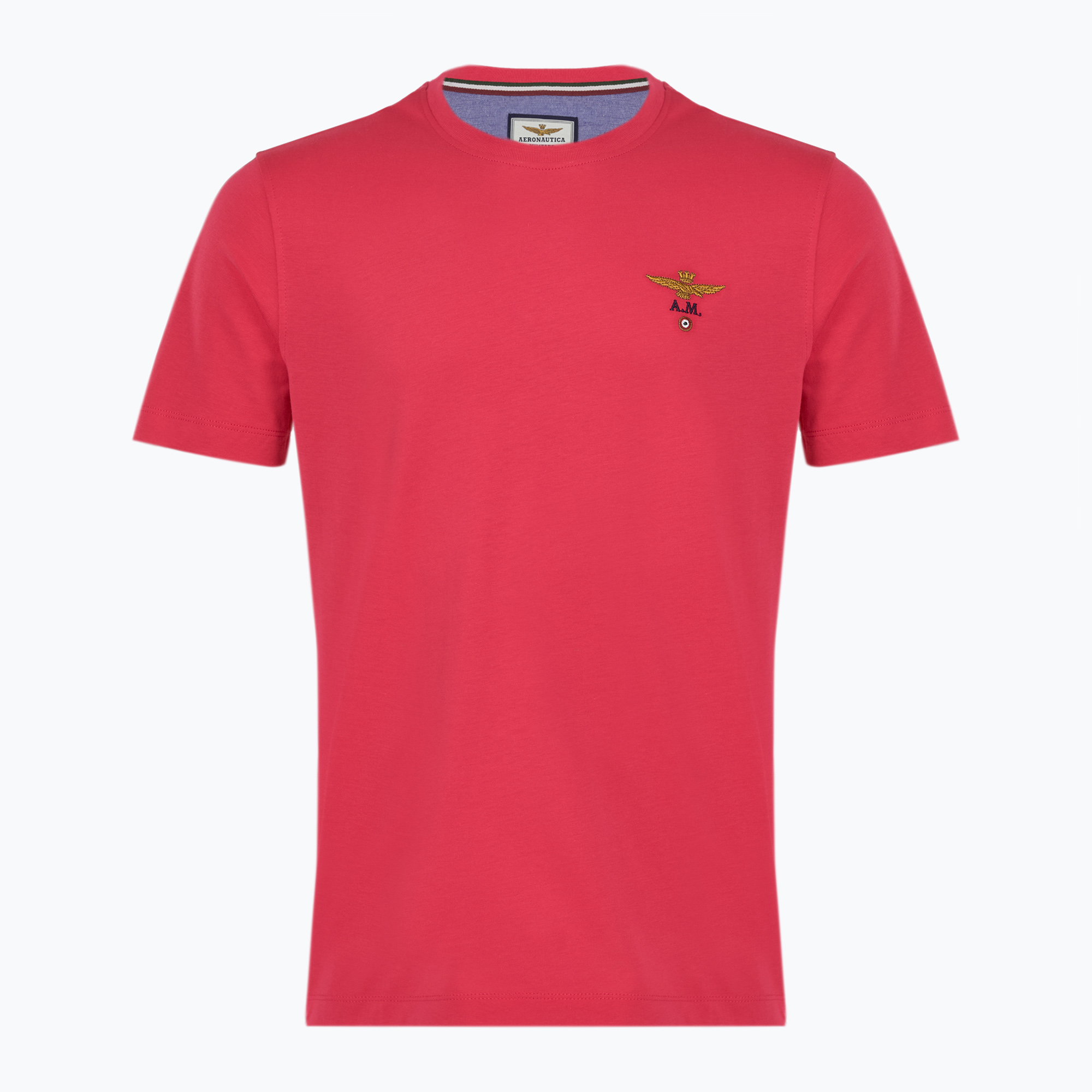 Koszulka męska Aeronautica Militare Essential magenta 