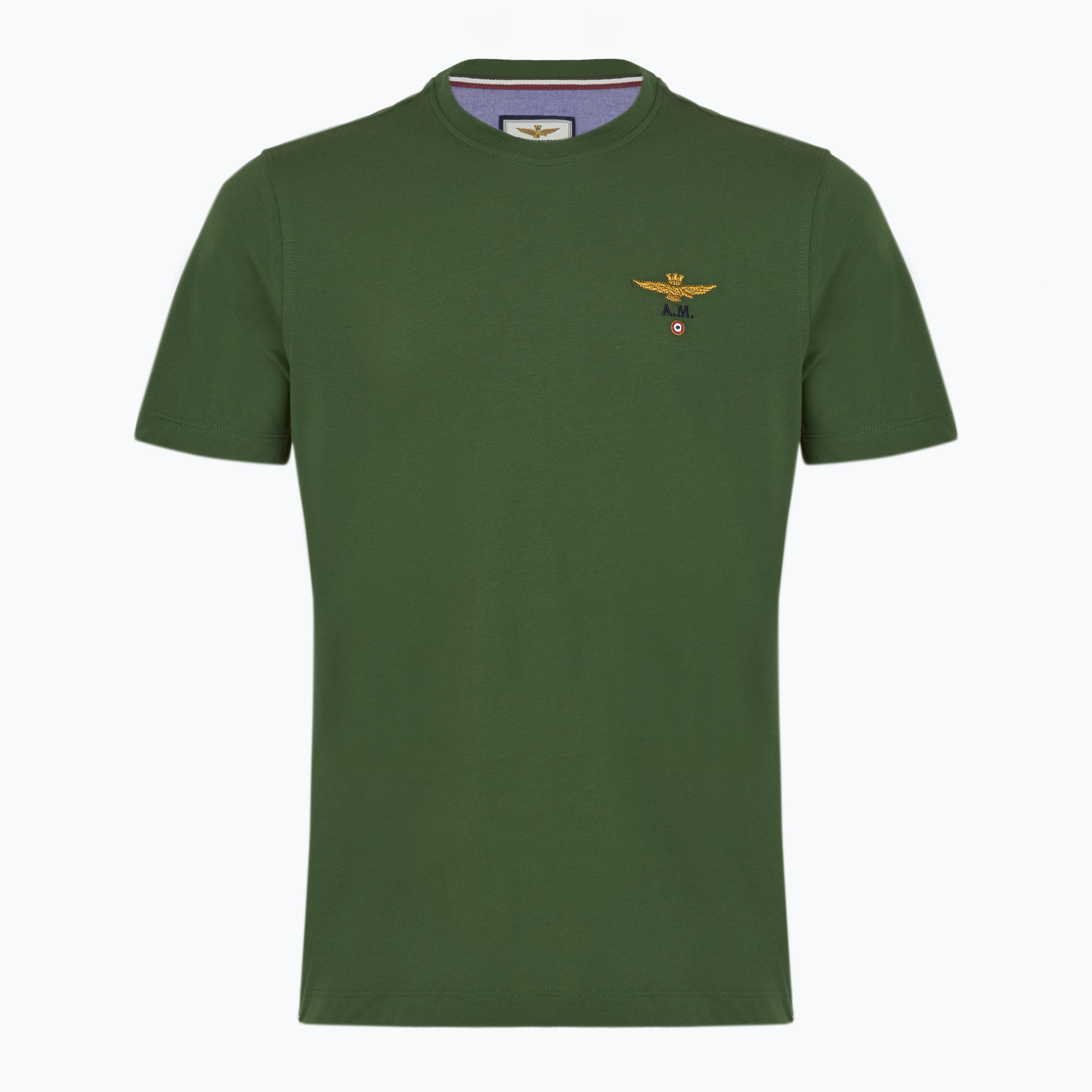 Koszulka męska Aeronautica Militare Essential forest green 