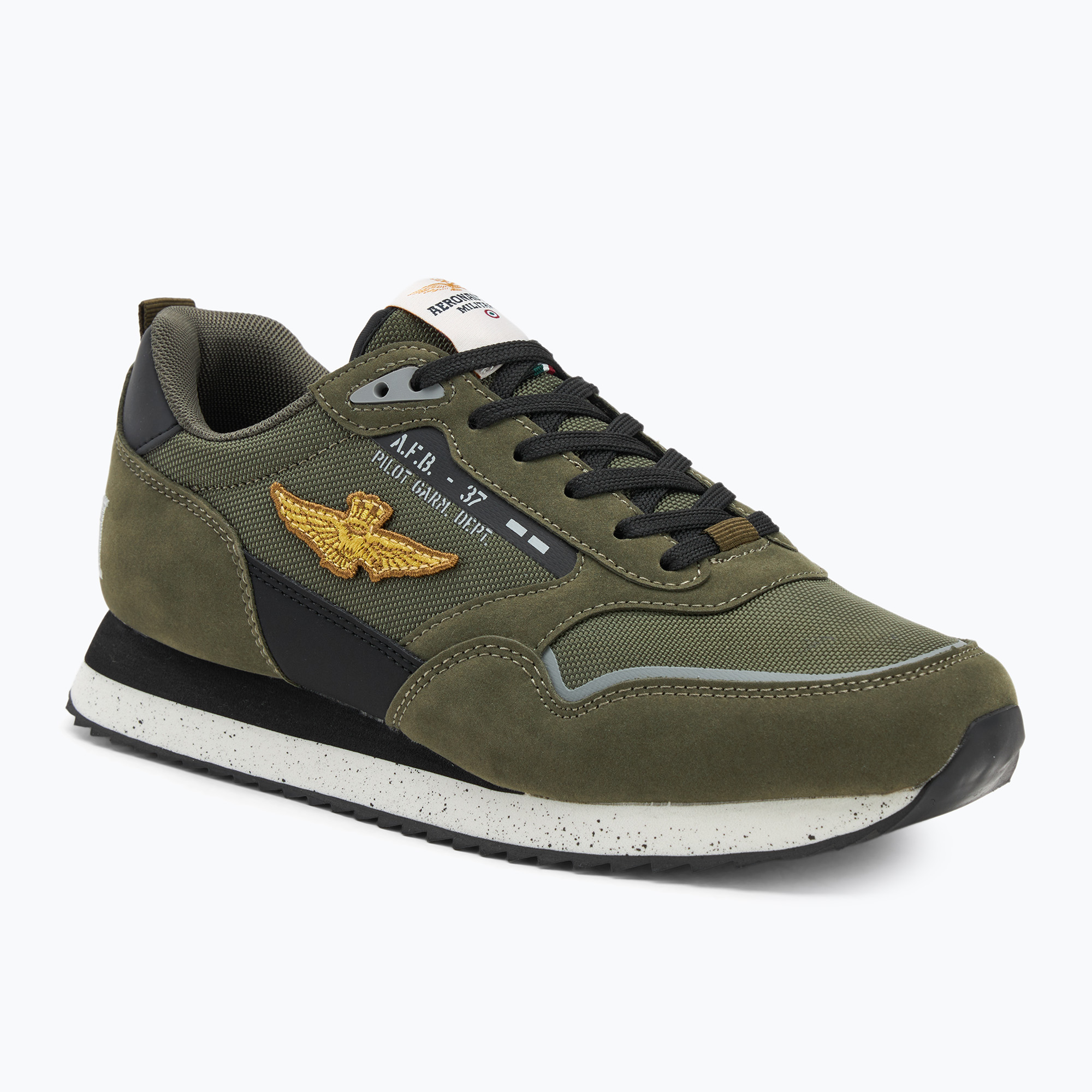 Buty męskie Aeronautica Militare 252SC0288UCT03545 verdone 