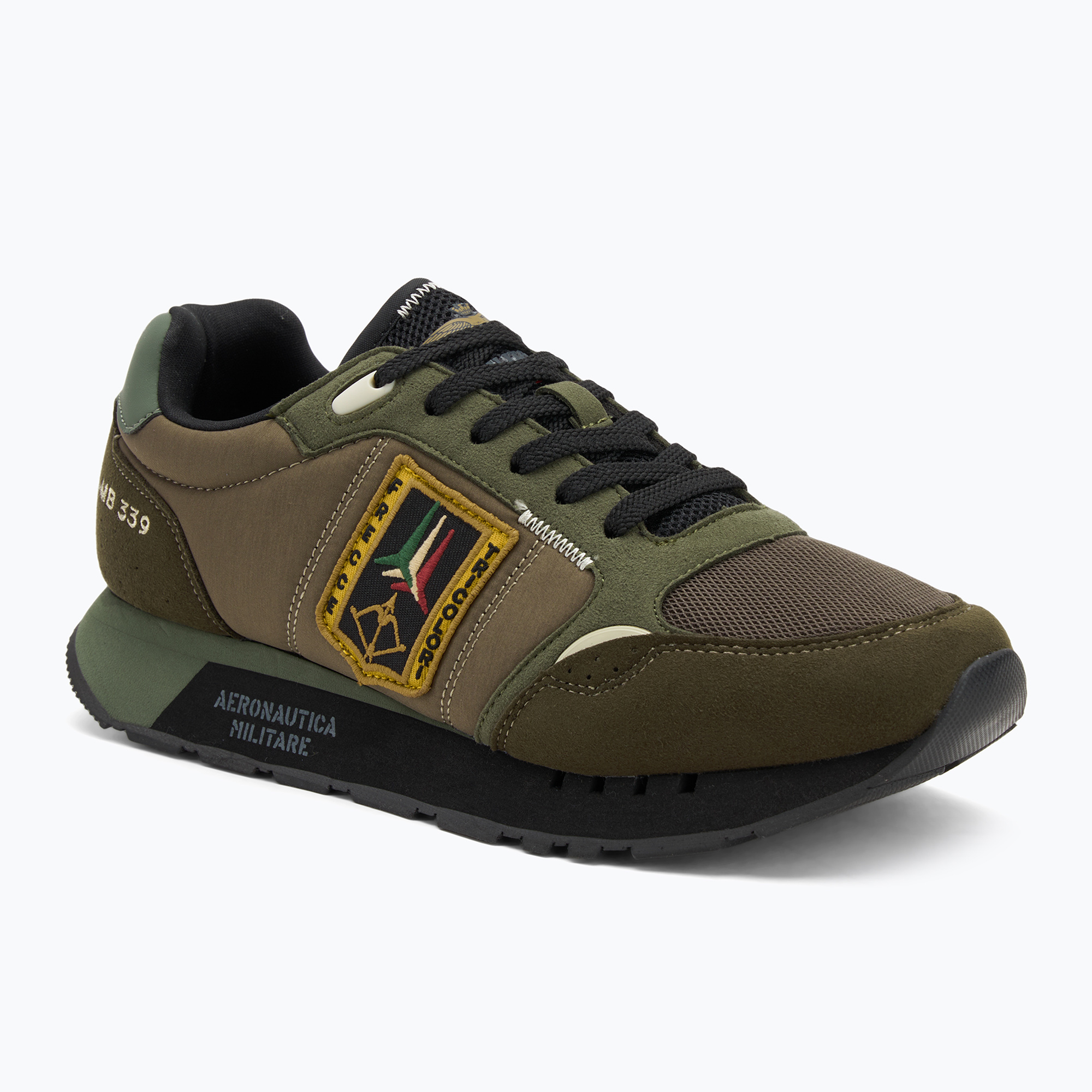Buty męskie Aeronautica Militare 252SC0292UCT03331 verdone 