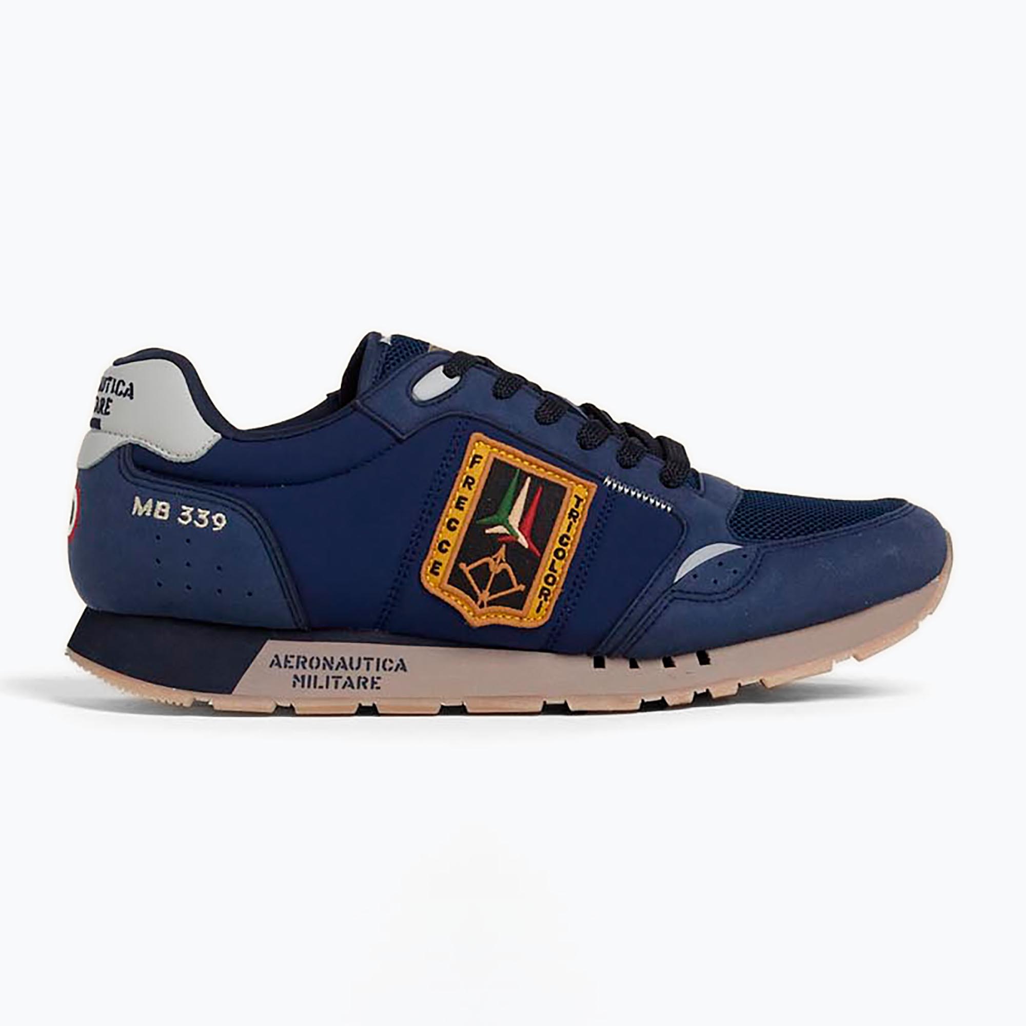 Buty męskie Aeronautica Militare 252SC0292UCT03331 blu navy 