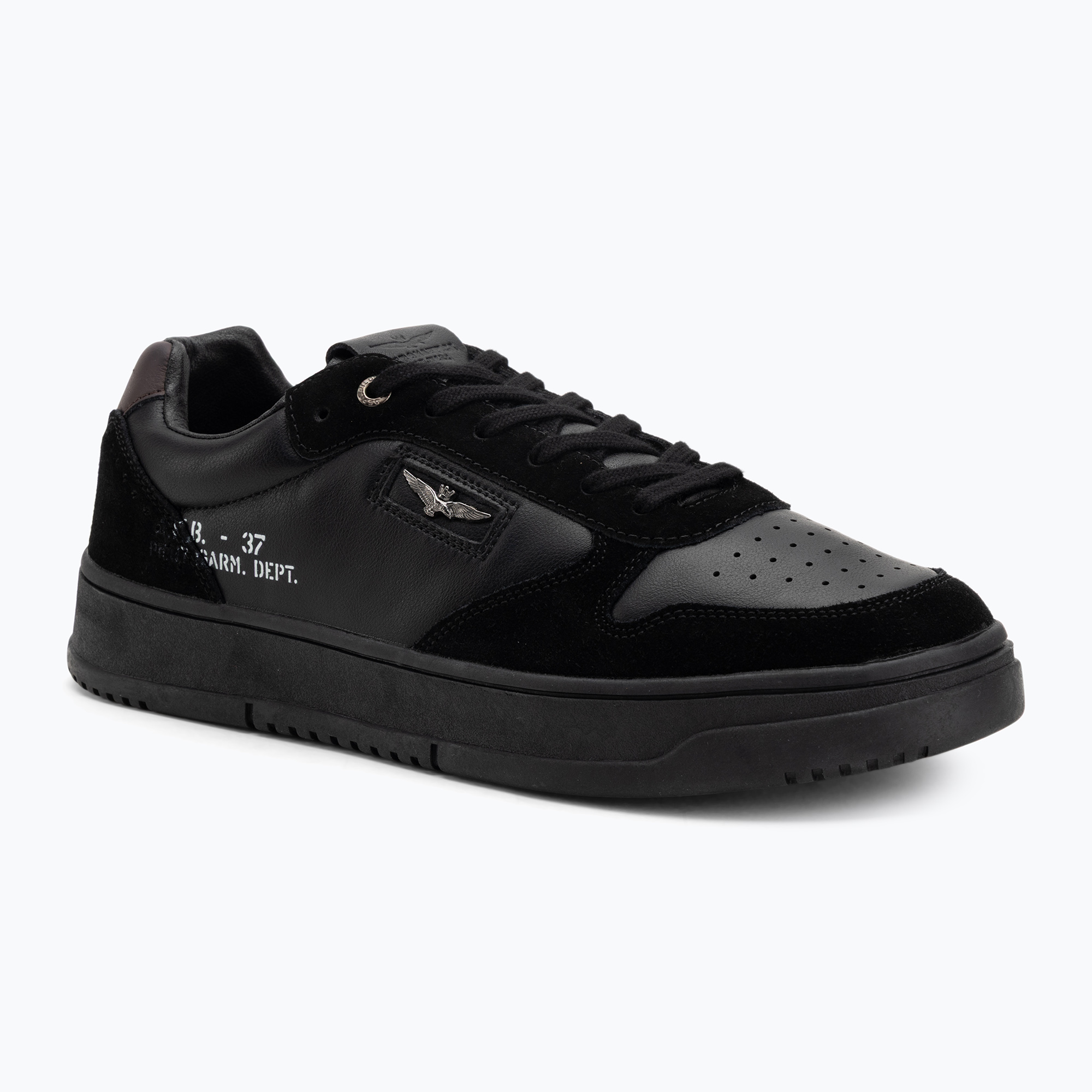 Buty męskie Aeronautica Militare 252SC0235UPL00244 jet black 
