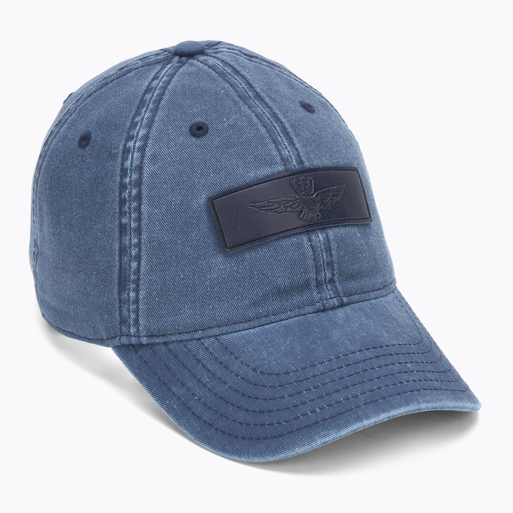 Czapka z daszkiem męska Aeronautica Militare 252HA1133UCT02476 blu navy 