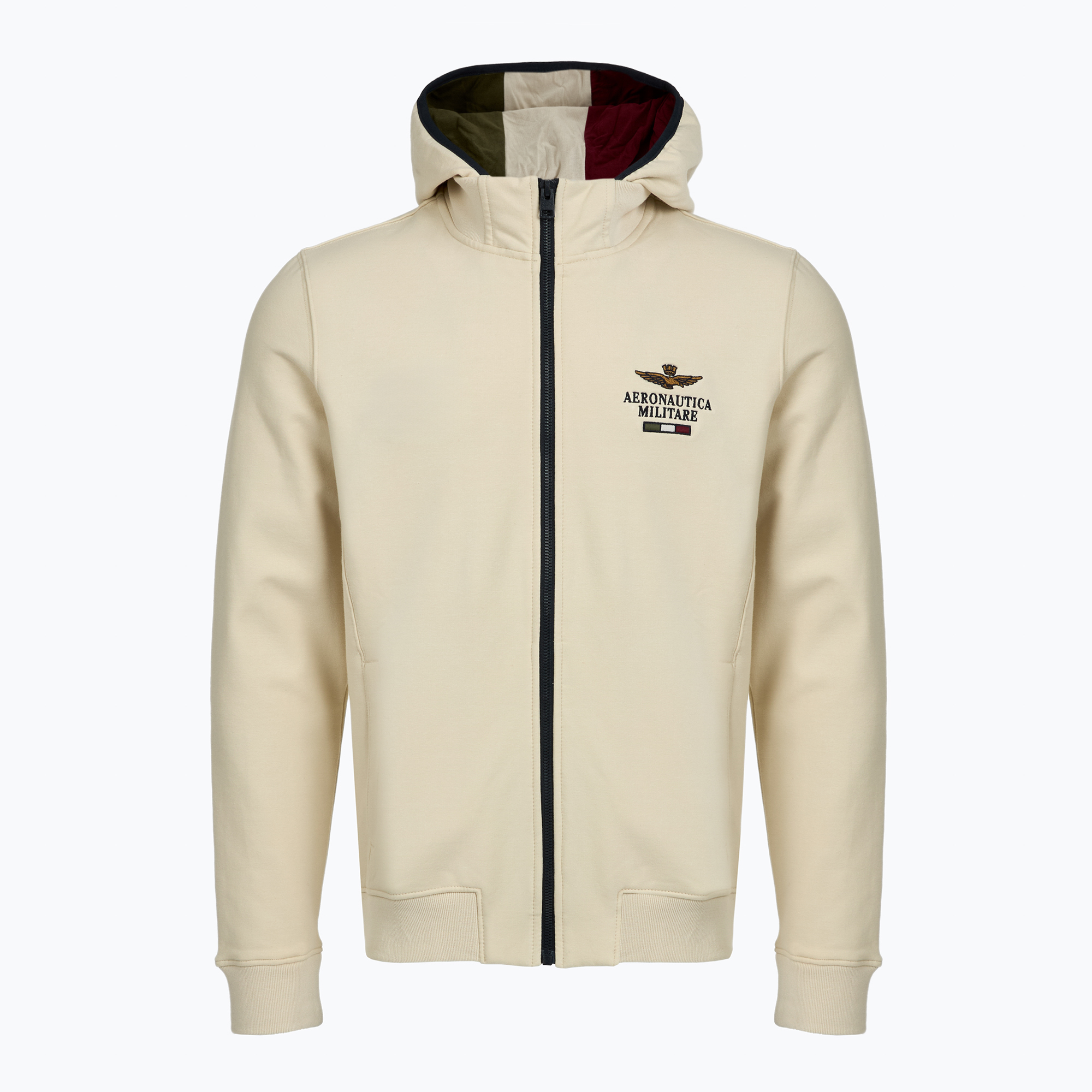 Bluza męska Aeronautica Militare Hoodie ghiaccio 