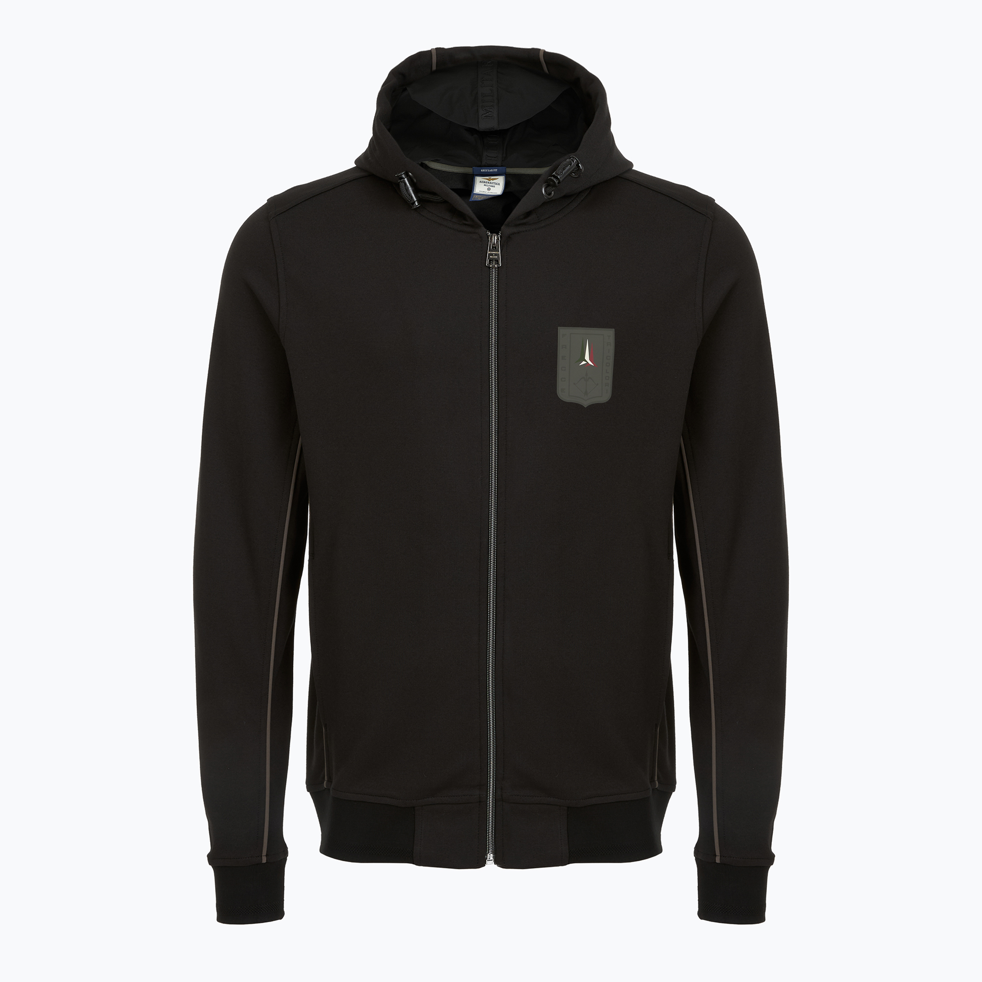 Bluza męska Aeronautica Militare 252FE2064UF00667 jet black 