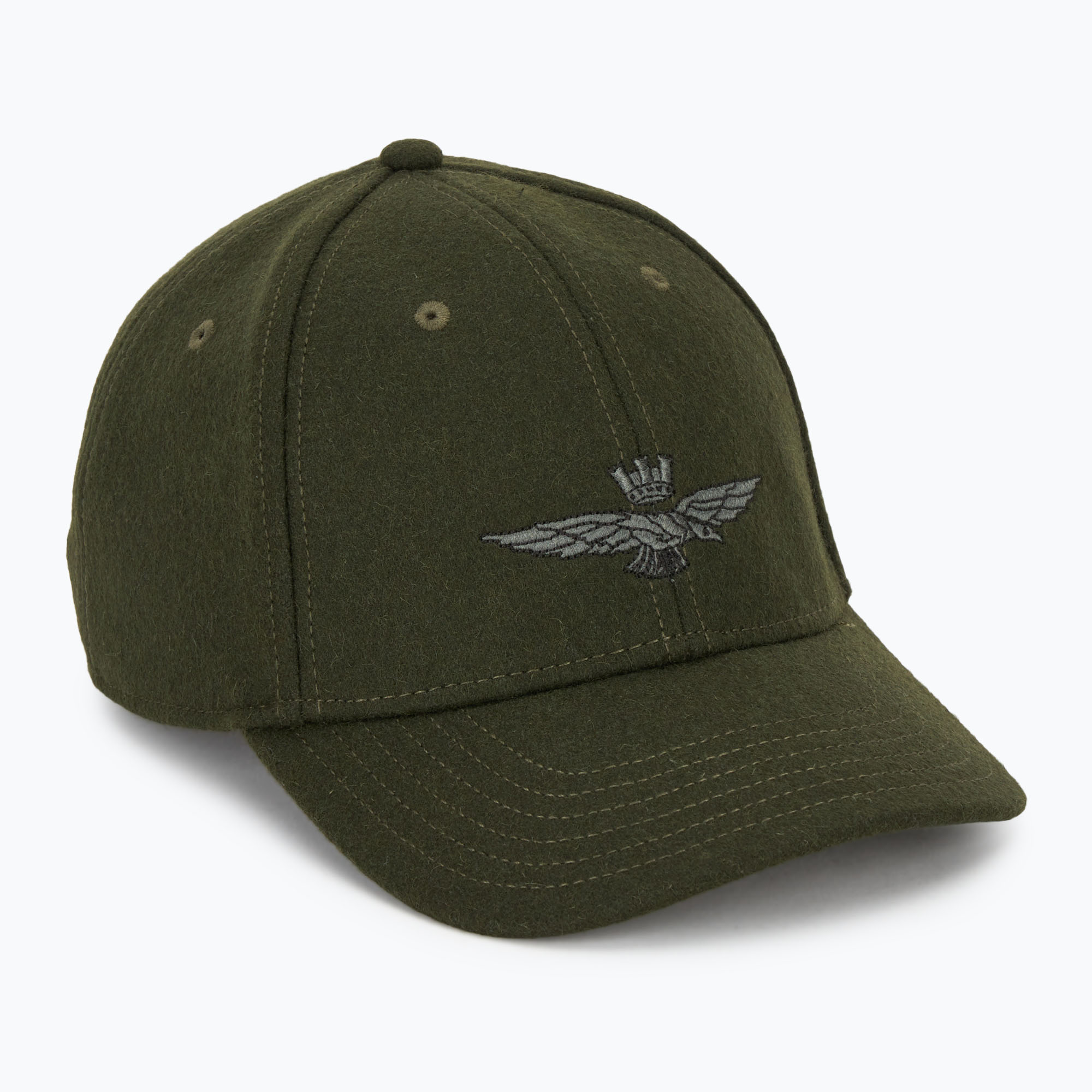 Czapka z daszkiem męska Aeronautica Militare 252HA1085UCT02333 verde militare 
