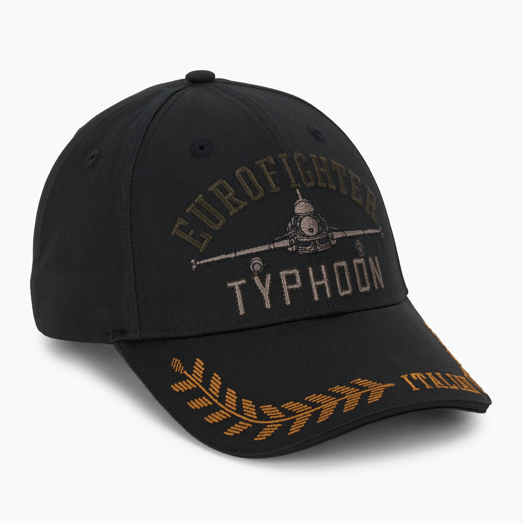 Czapka z daszkiem męska Aeronautica Militare 252HA1223UCT03299 jet black 