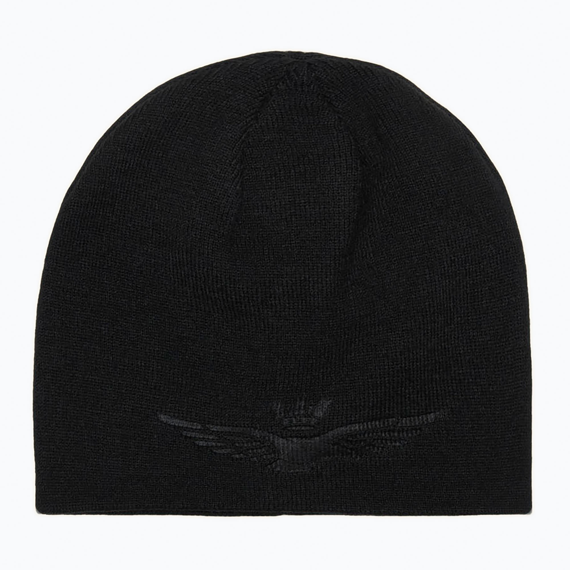 Czapka zimowa męska Aeronautica Militare 252CU0083UL00915 jet black 