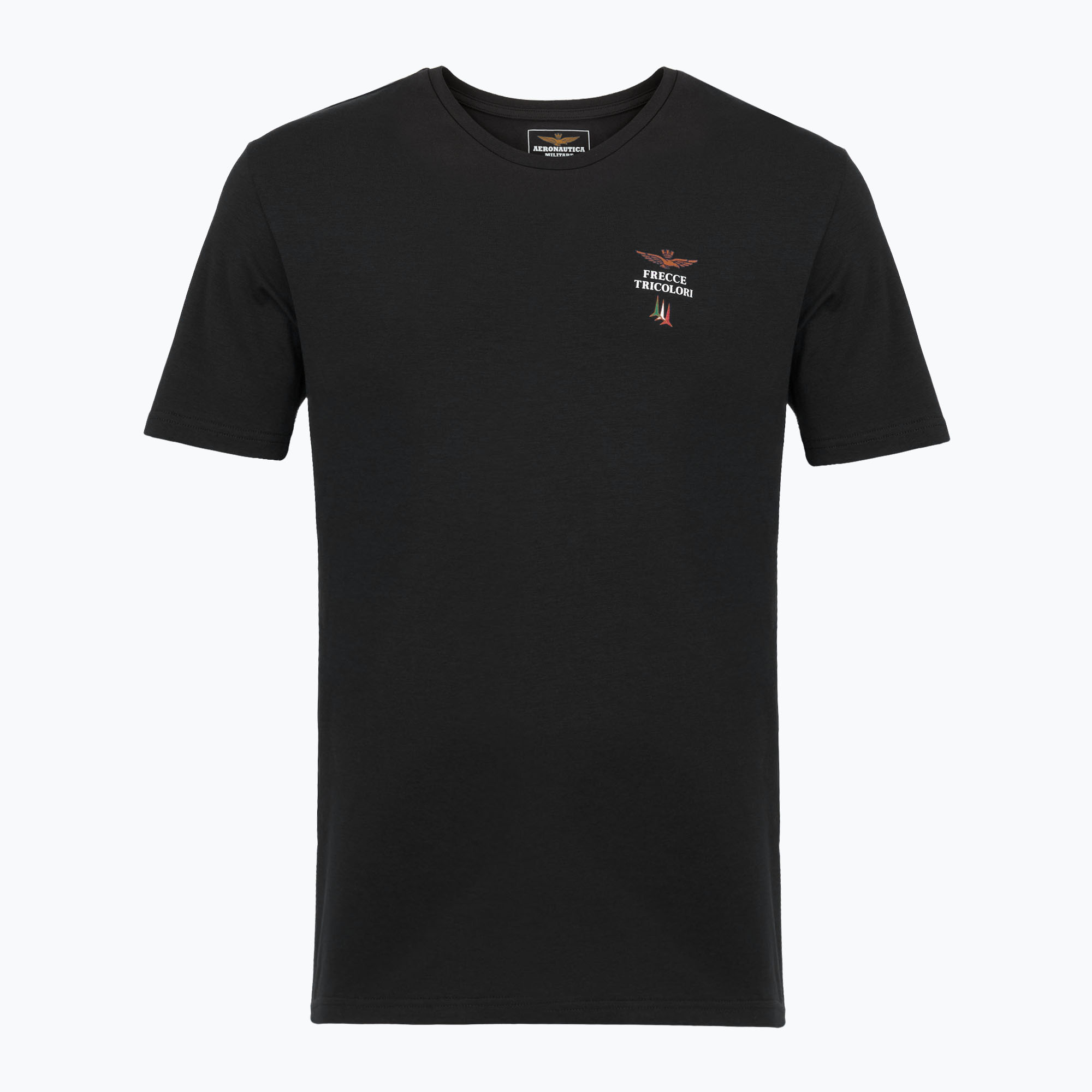 Pánske tričko Aeronautica Militare AM1UTI005 Round Neck black