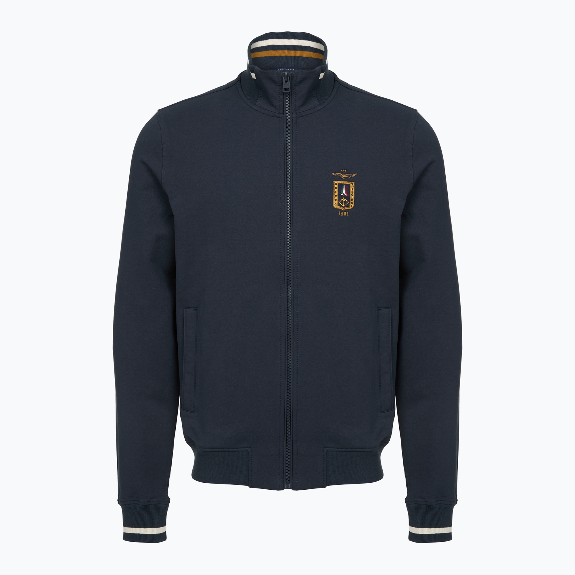 Bluza męska Aeronautica Militare FE2089UF00674 FZ blu navy 