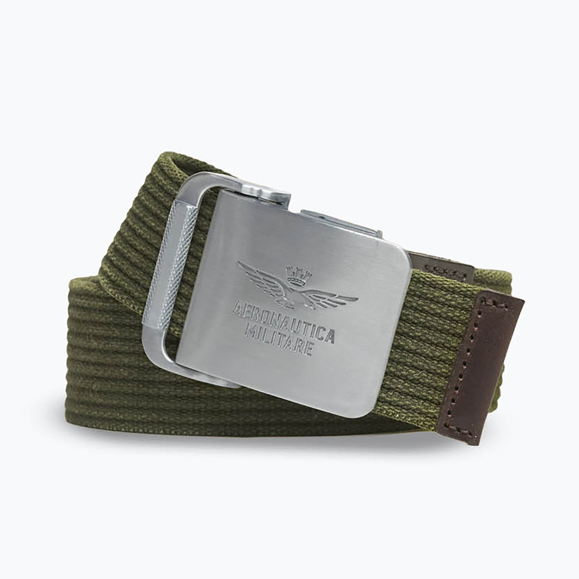 Mъжки колан за панталони Aeronautica Militare CI0319UCT04306 green musk