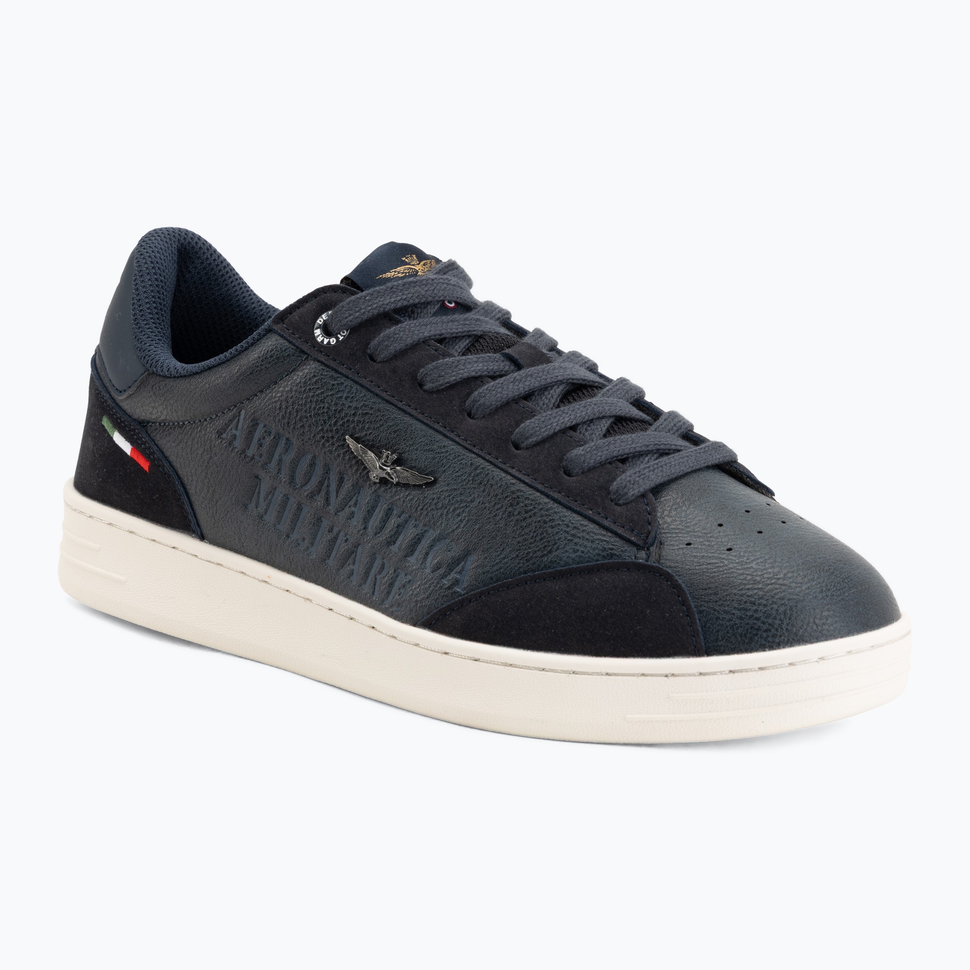 Buty męskie Aeronautica Militare SC0306UCT04325 blu navy 