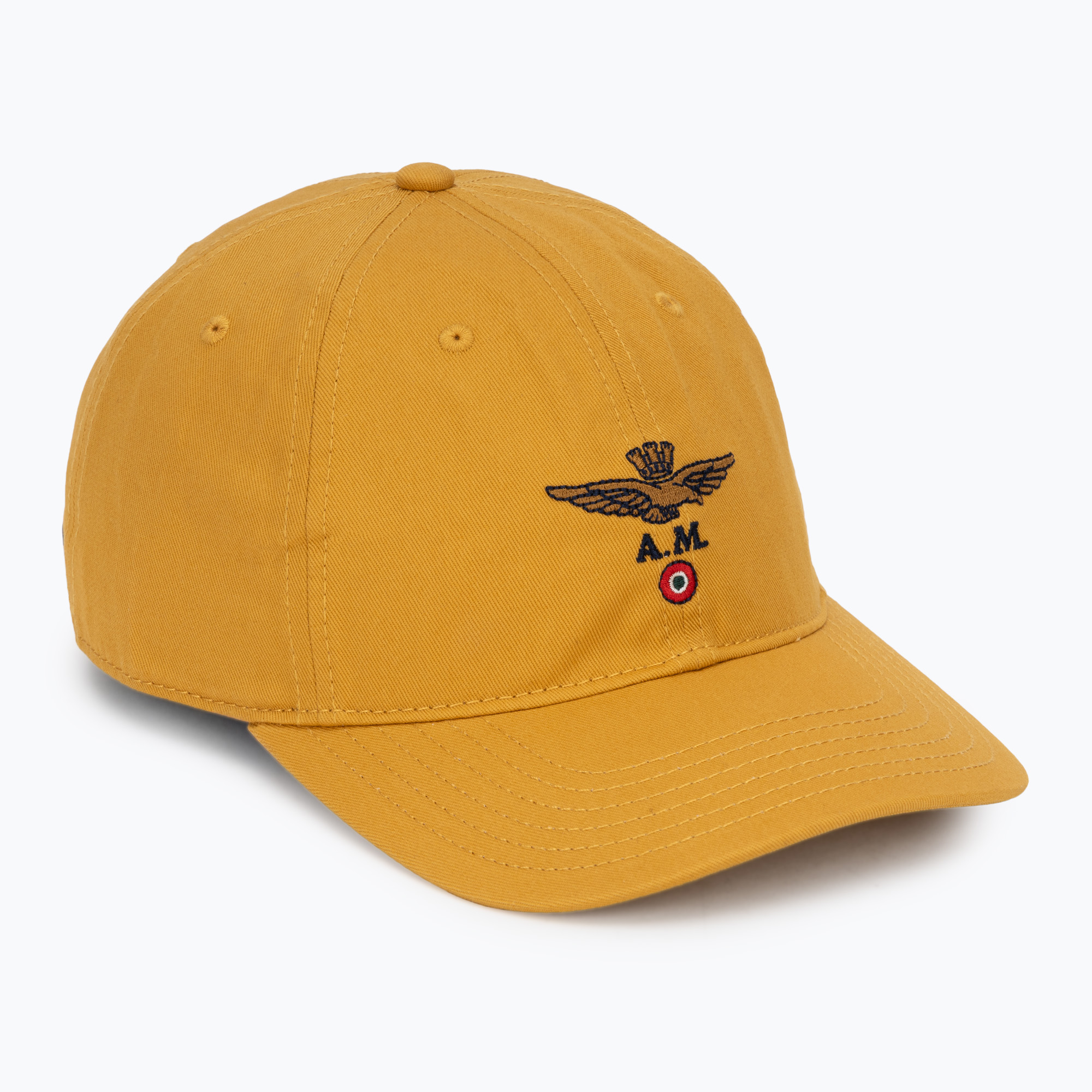 Мъжка шапка с козирка Aeronautica Militare HA1246UCT02 mustard yellow