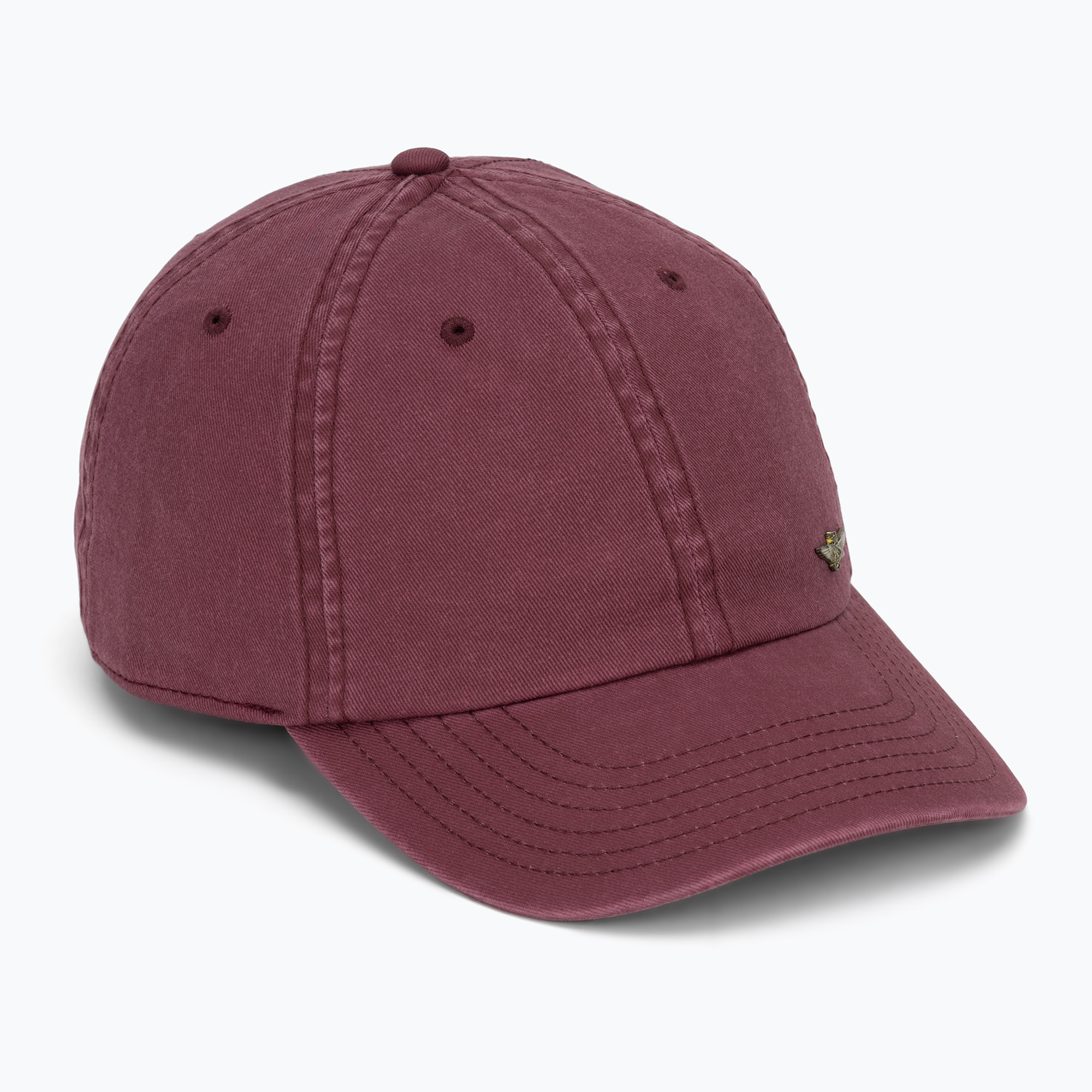 Мъжка шапка с козирка Aeronautica Militare HA1244UCT02476 maroon