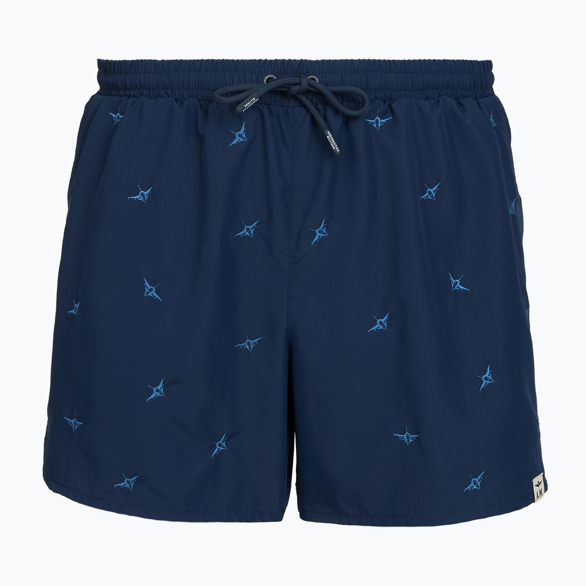 Szorty kąpielowe męskie Aeronautica Militare BW0232UCT04317 blu navy 