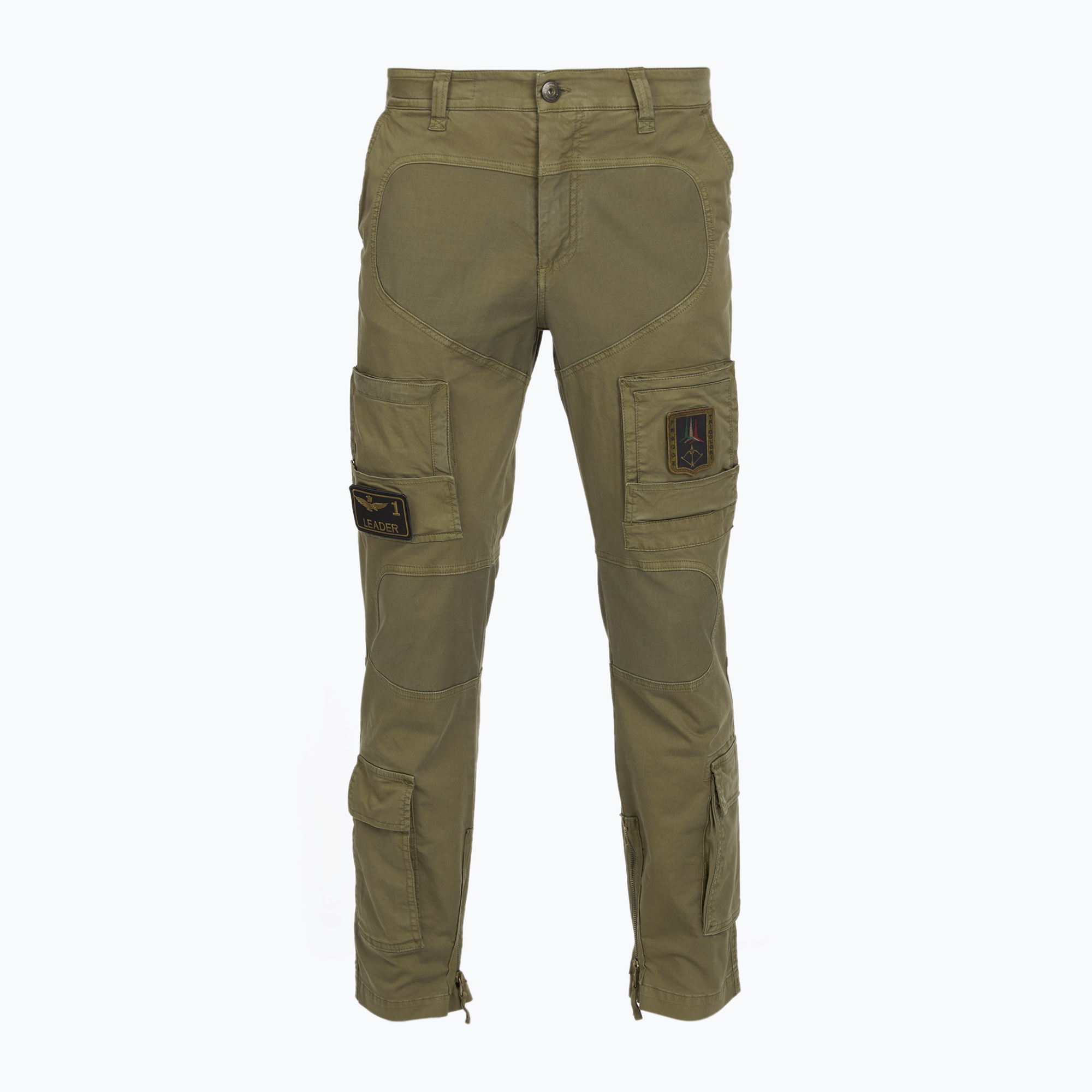 Spodnie męskie Aeronautica Militare PA1387UCT01493 green 