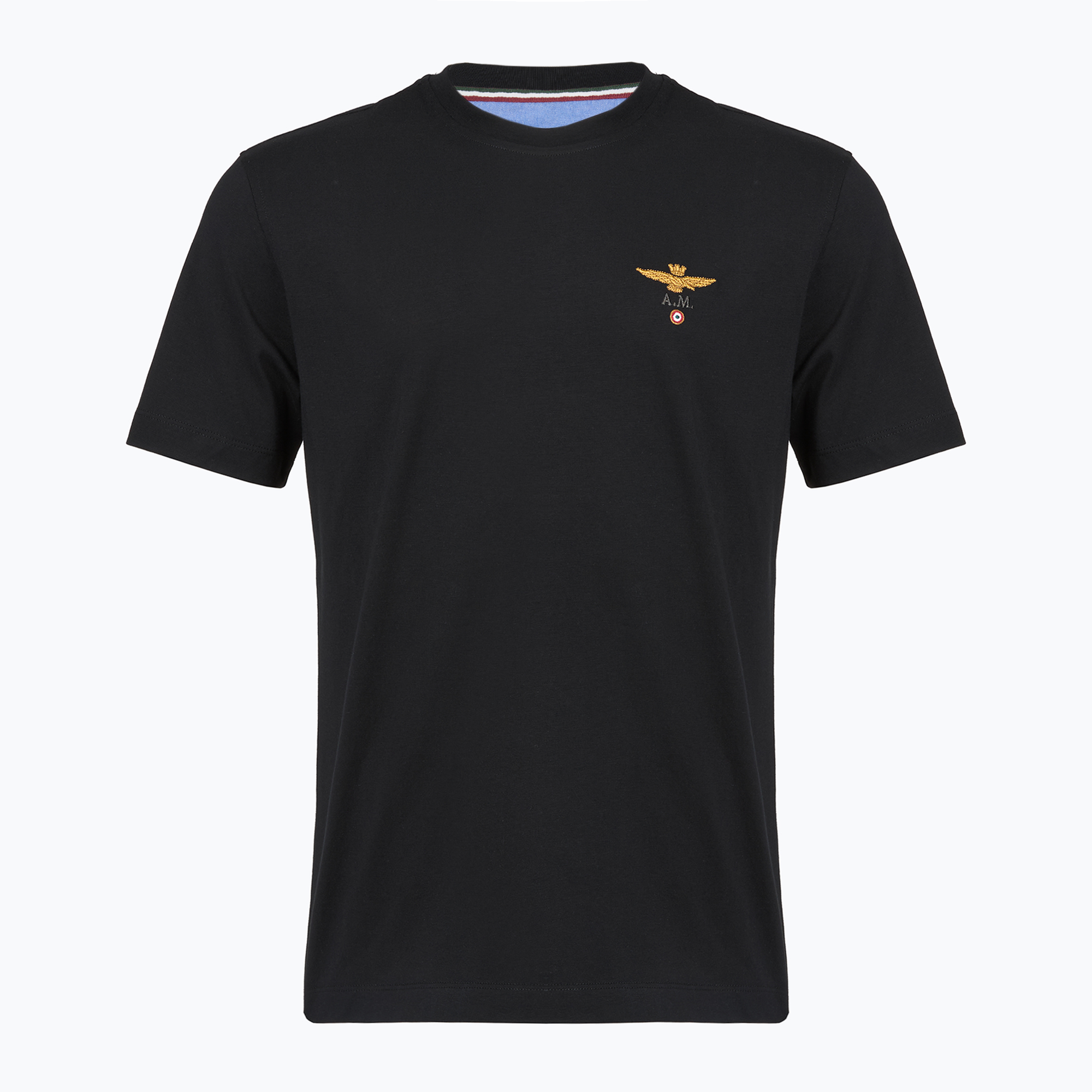 Koszulka męska Aeronautica Militare TS1580UJ00372 jet black 