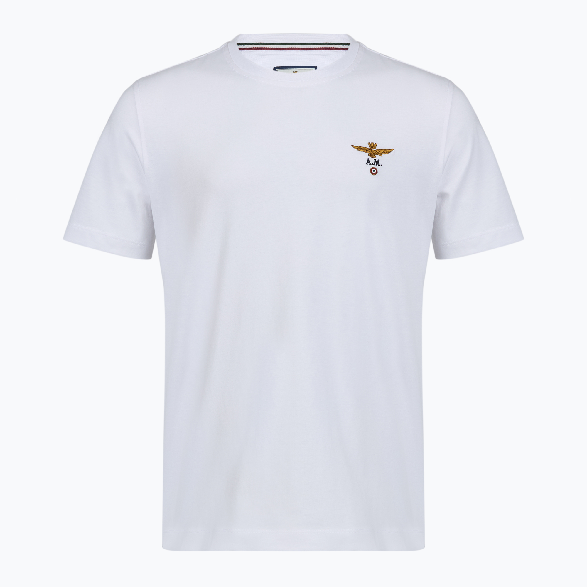 Mъжка тениска Aeronautica Militare TS1580UJ00372 off white