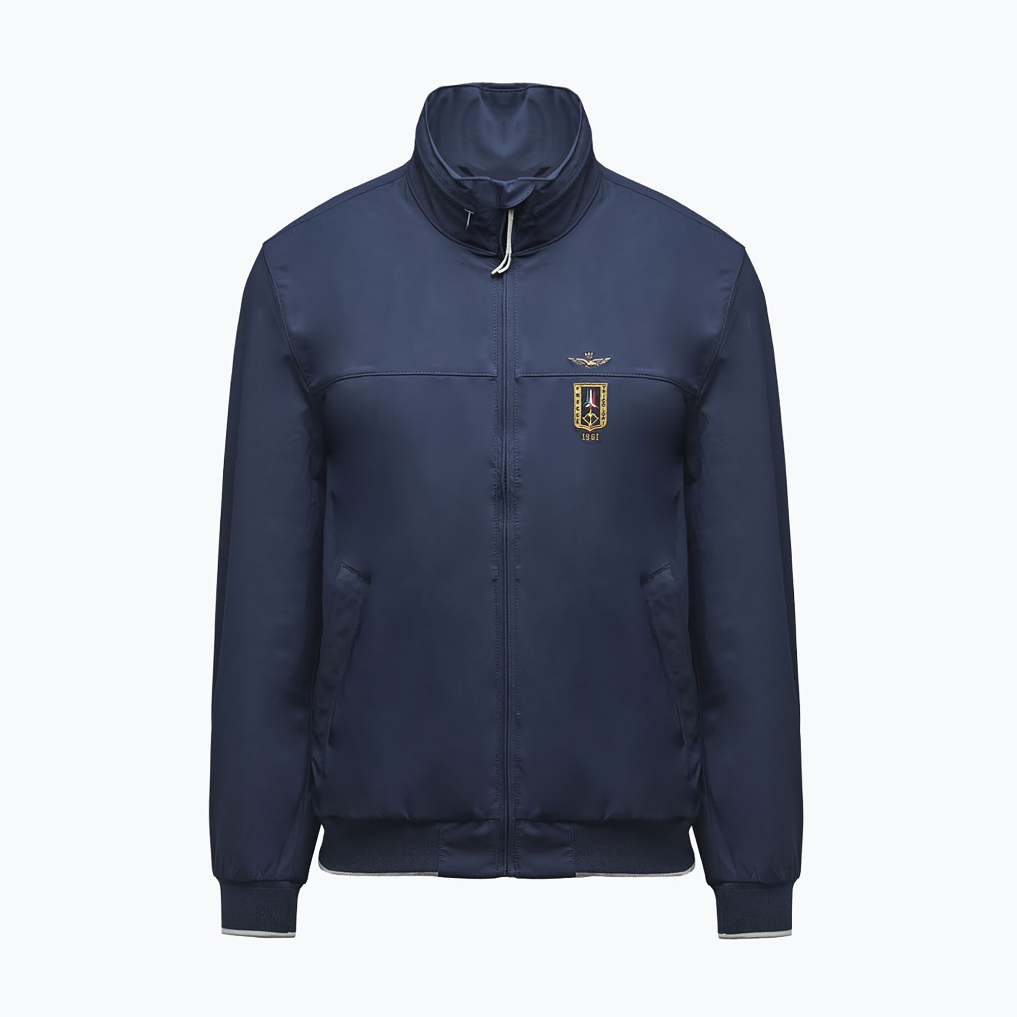 Kurtka męska Aeronautica Militare AB3050UCT04290 Sailor Bomber blu navy 