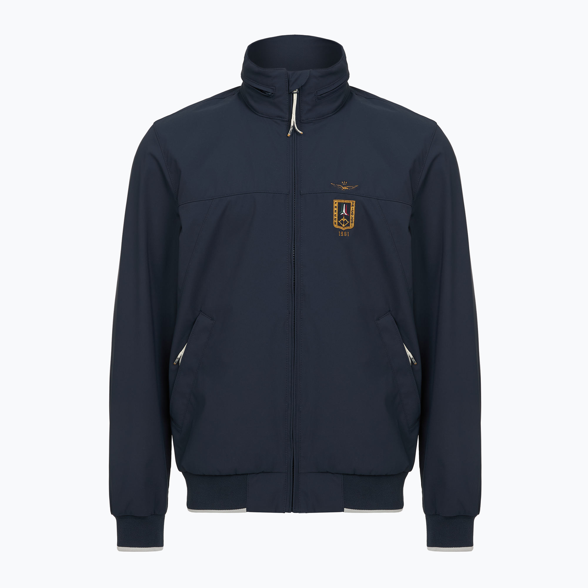 Geacă bărbătească Aeronautica Militare AB3050UCT04290 Sailor Bomber navy blue