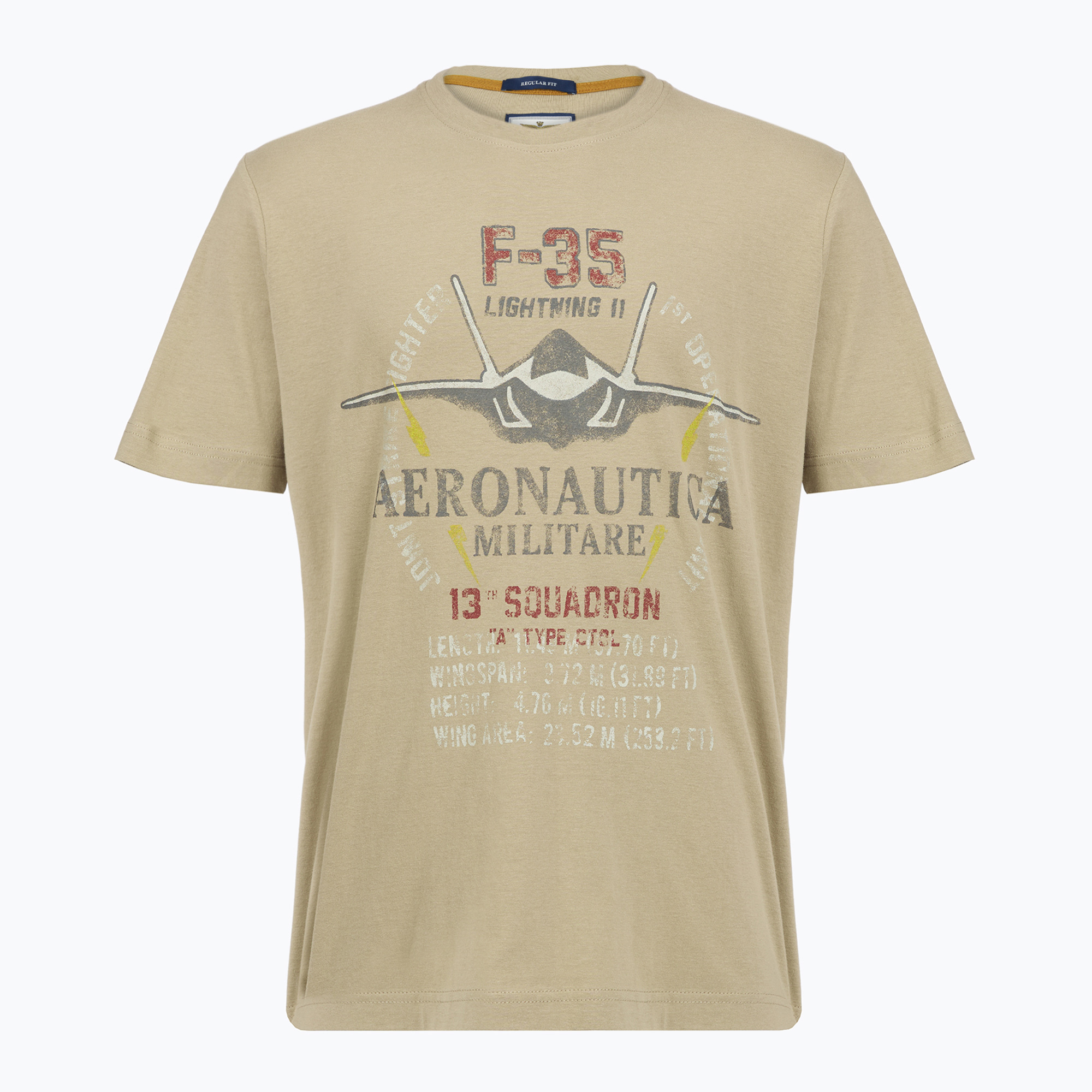 Koszulka męska Aeronautica Militare TS2536UJ00641 winter twig 