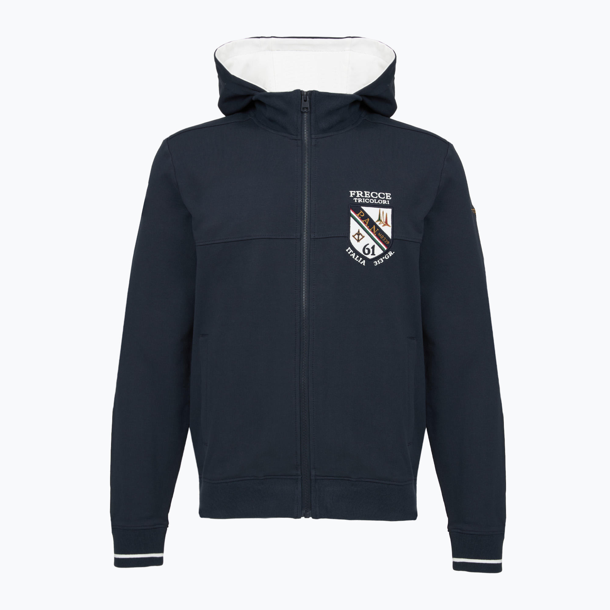 Bluza męska Aeronautica Militare FE2096UF00674 Hoodie blu navy 