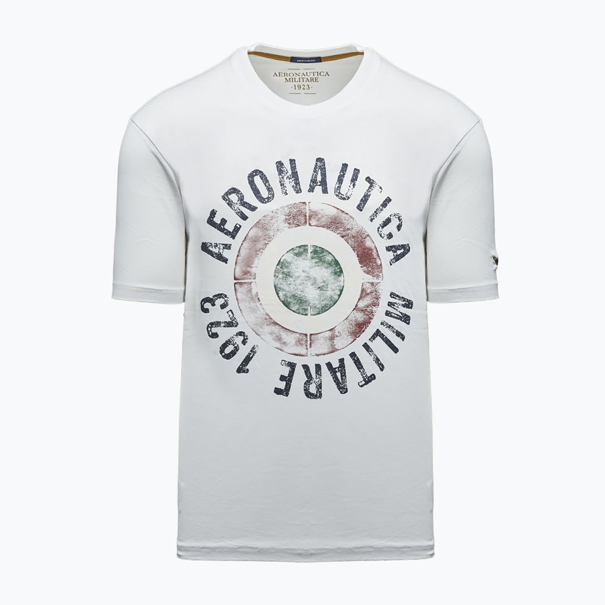 Koszulka męska Aeronautica Militare TS2538UJ00727 off white