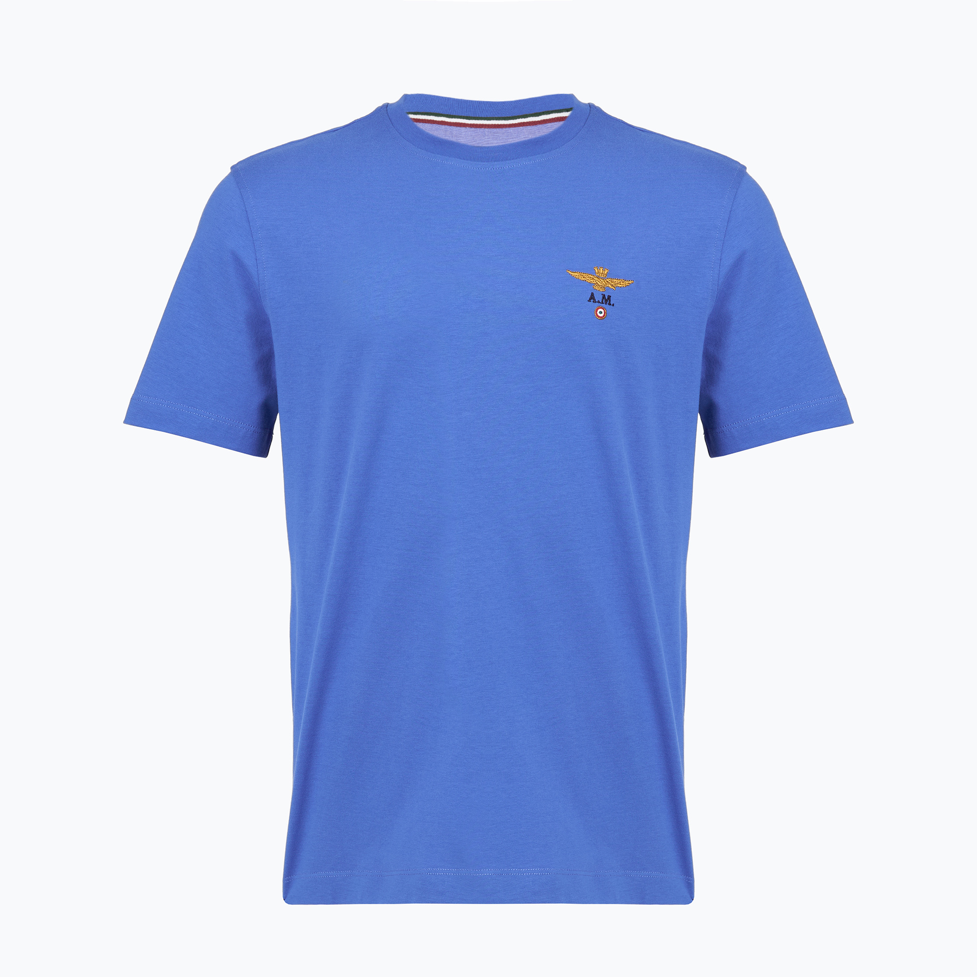 Koszulka męska Aeronautica Militare TS1580UJ00372 sonic blue 