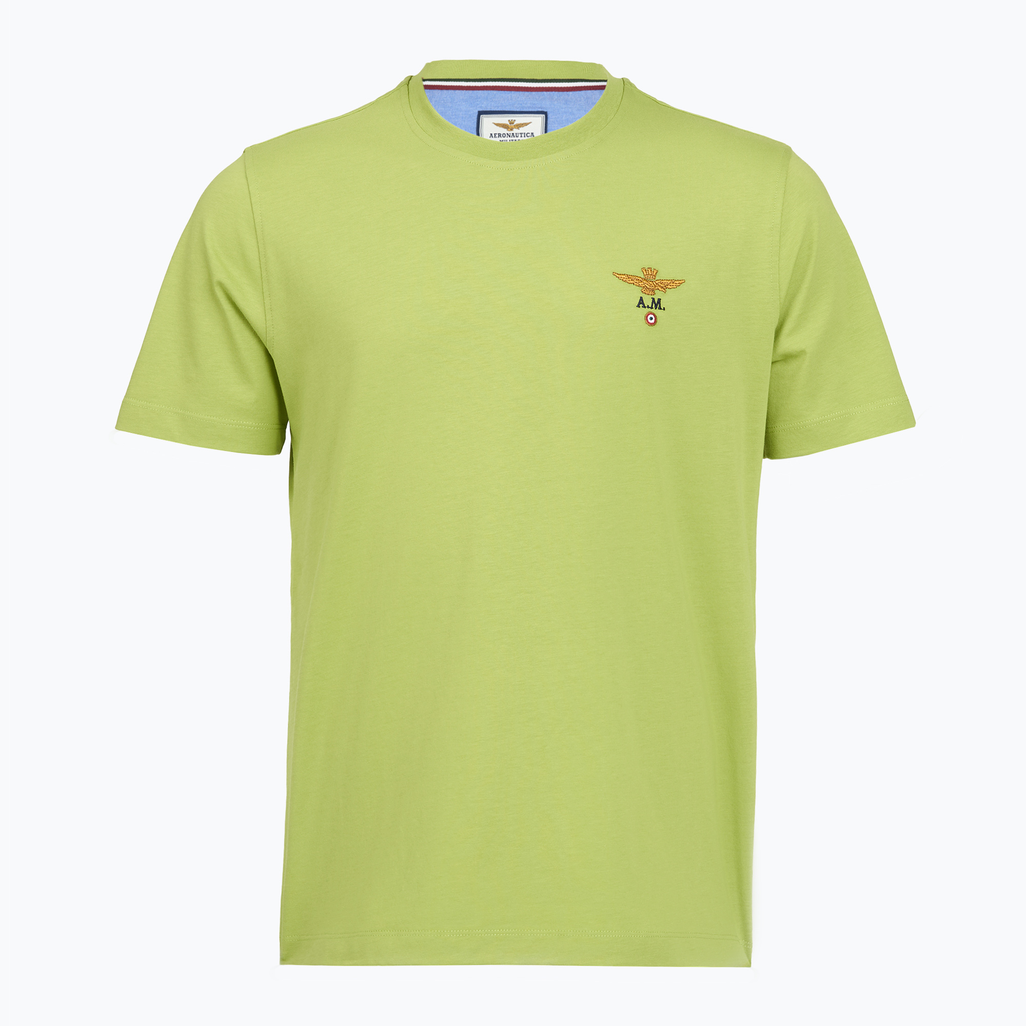 Koszulka męska Aeronautica Militare TS1580UJ00372 garden green 